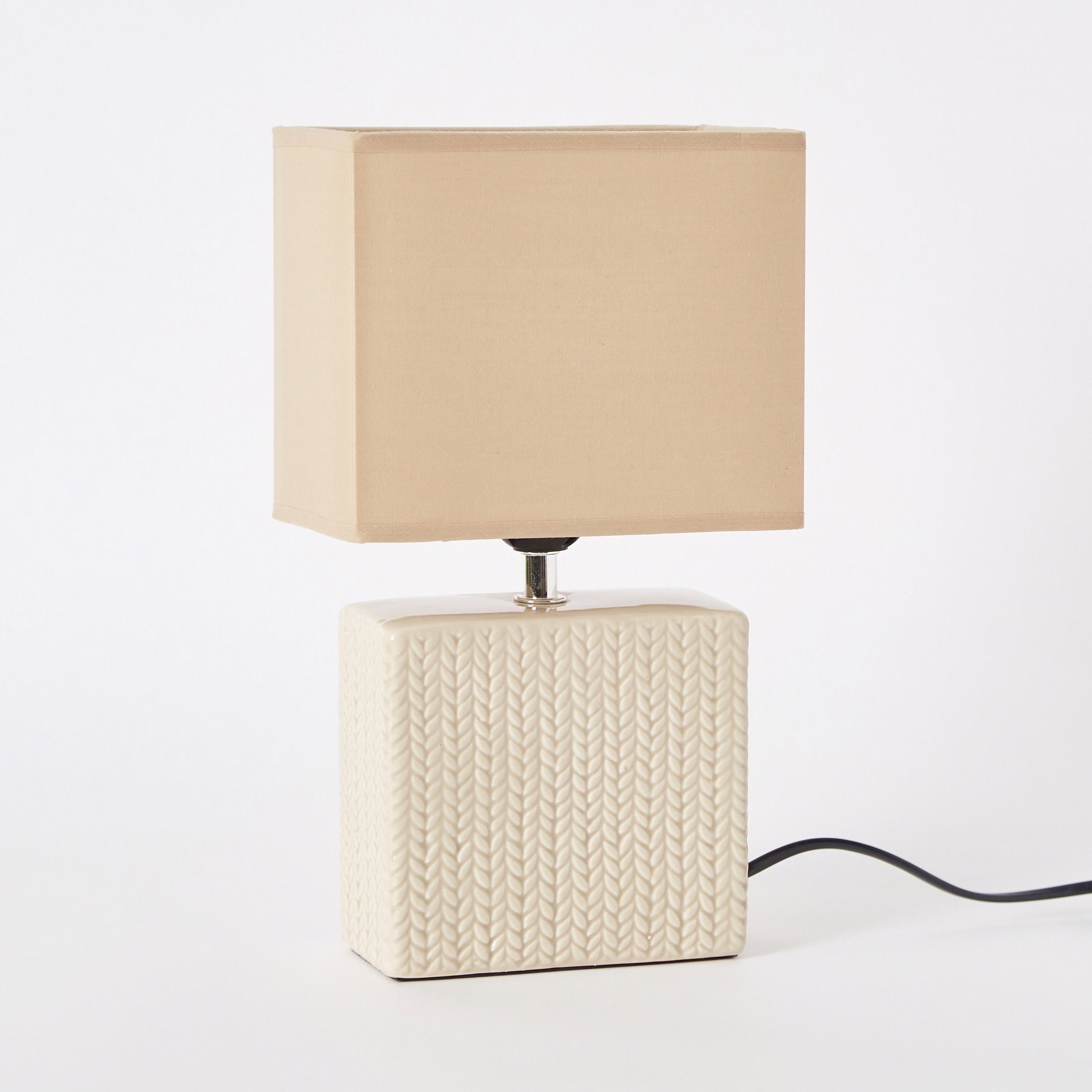 مصباح طاولة سيراميك من ألور - 18x13x31 سم-hbxlivingroom-lighting-tablelamps-image-6
