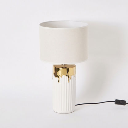 Allure Ceramic Table Lamp - 25x25x49 cm