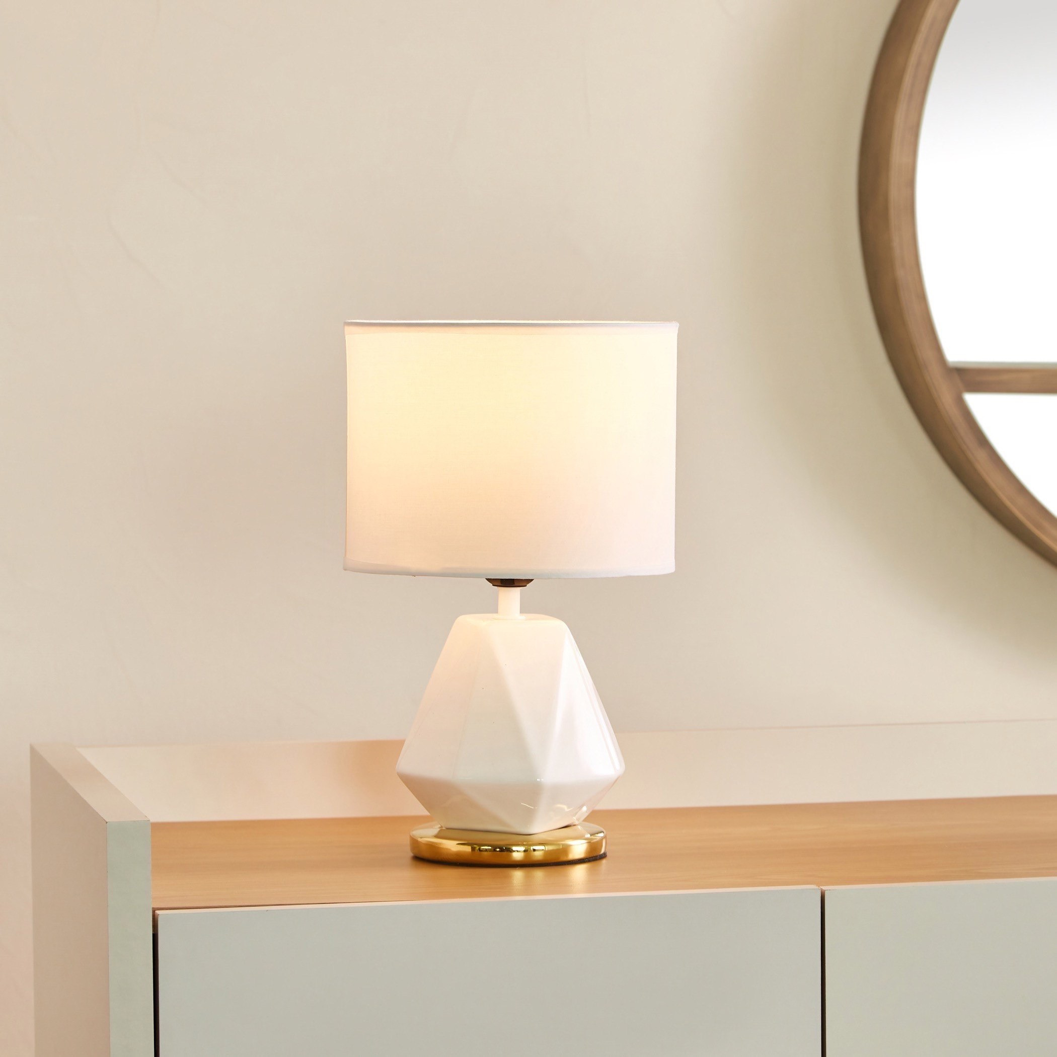 مصباح طاولة سيراميك من ألور - 20x20x35 سم-hbxlivingroom-lighting-tablelamps-image-2