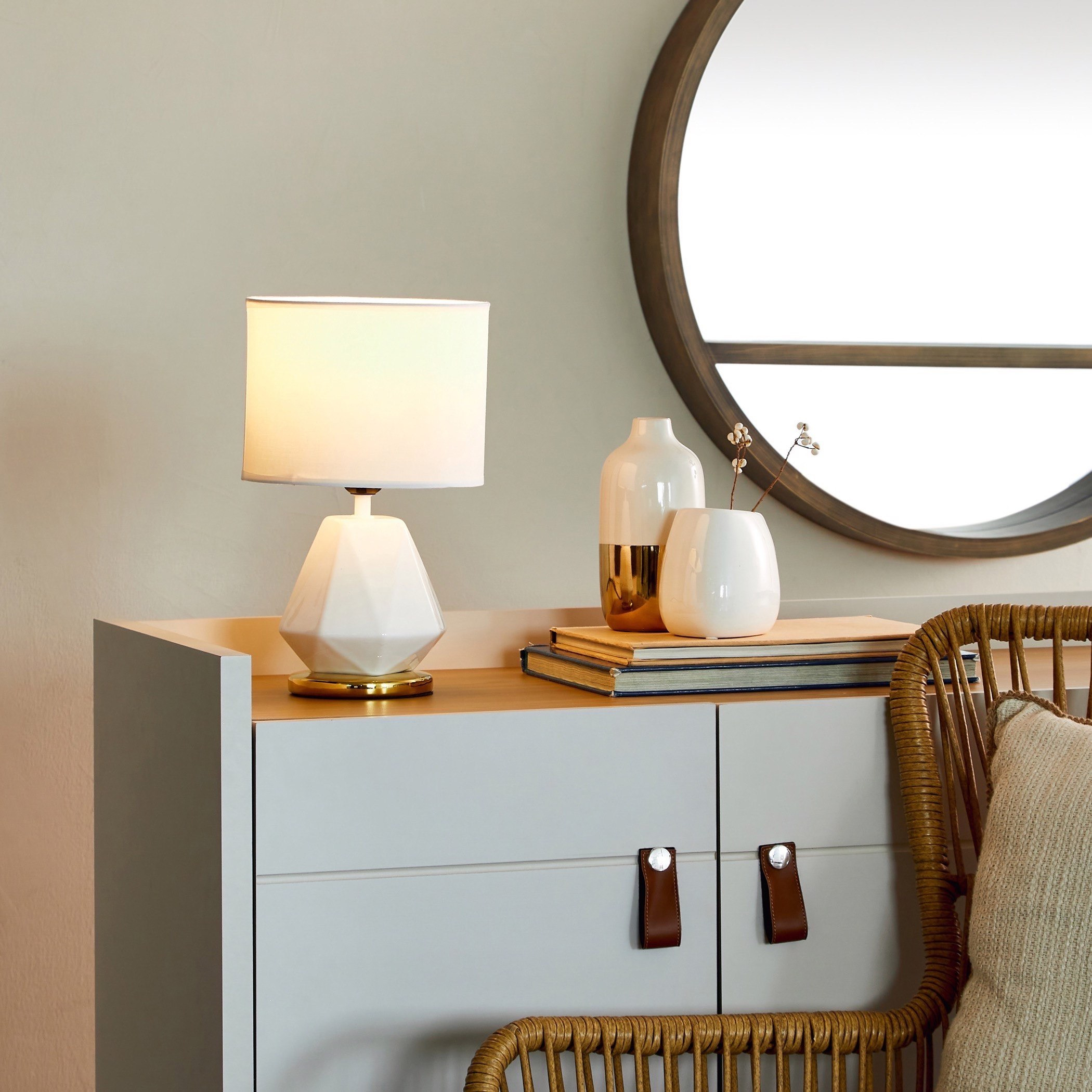 مصباح طاولة سيراميك من ألور - 20x20x35 سم-hbxlivingroom-lighting-tablelamps-image-5