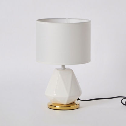 Allure Ceramic Table Lamp - 20x20x35 cm