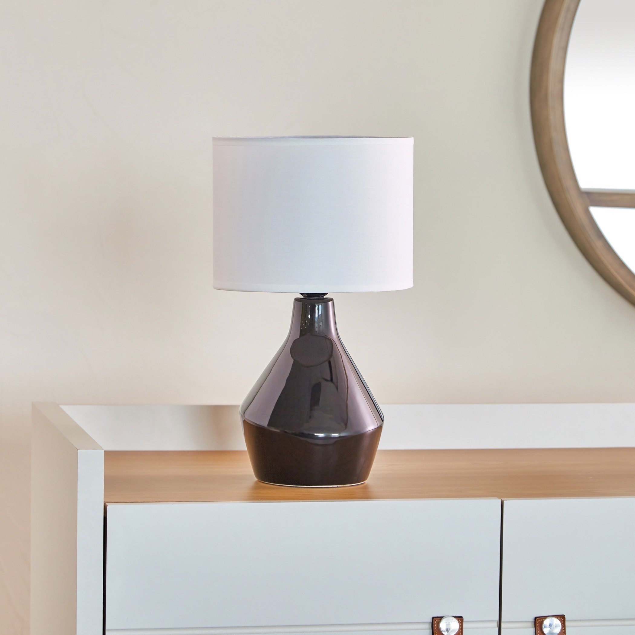 مصباح طاولة سيراميك من ألور - 20x20x37 سم-hbxlivingroom-lighting-tablelamps-image-1
