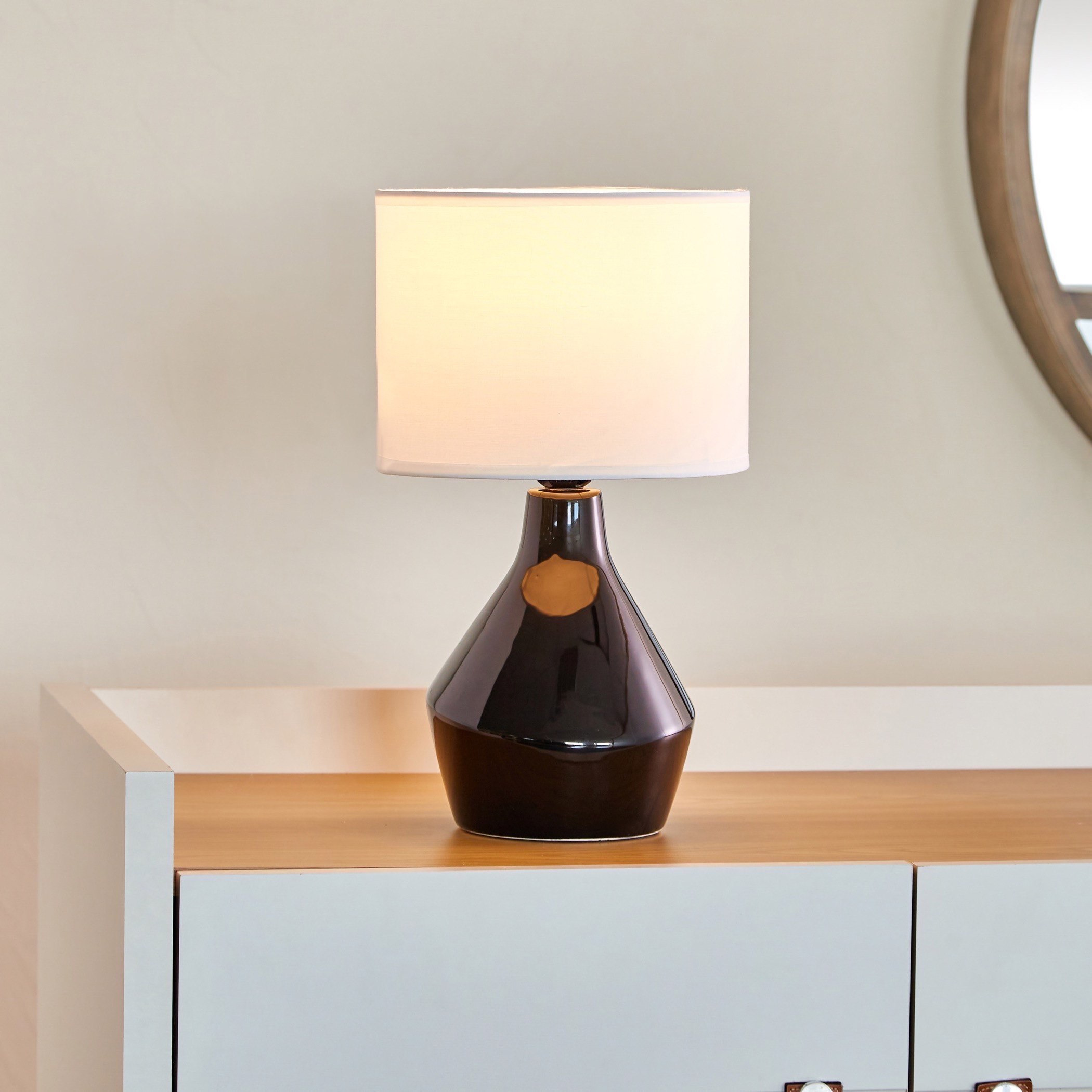 مصباح طاولة سيراميك من ألور - 20x20x37 سم-hbxlivingroom-lighting-tablelamps-image-2
