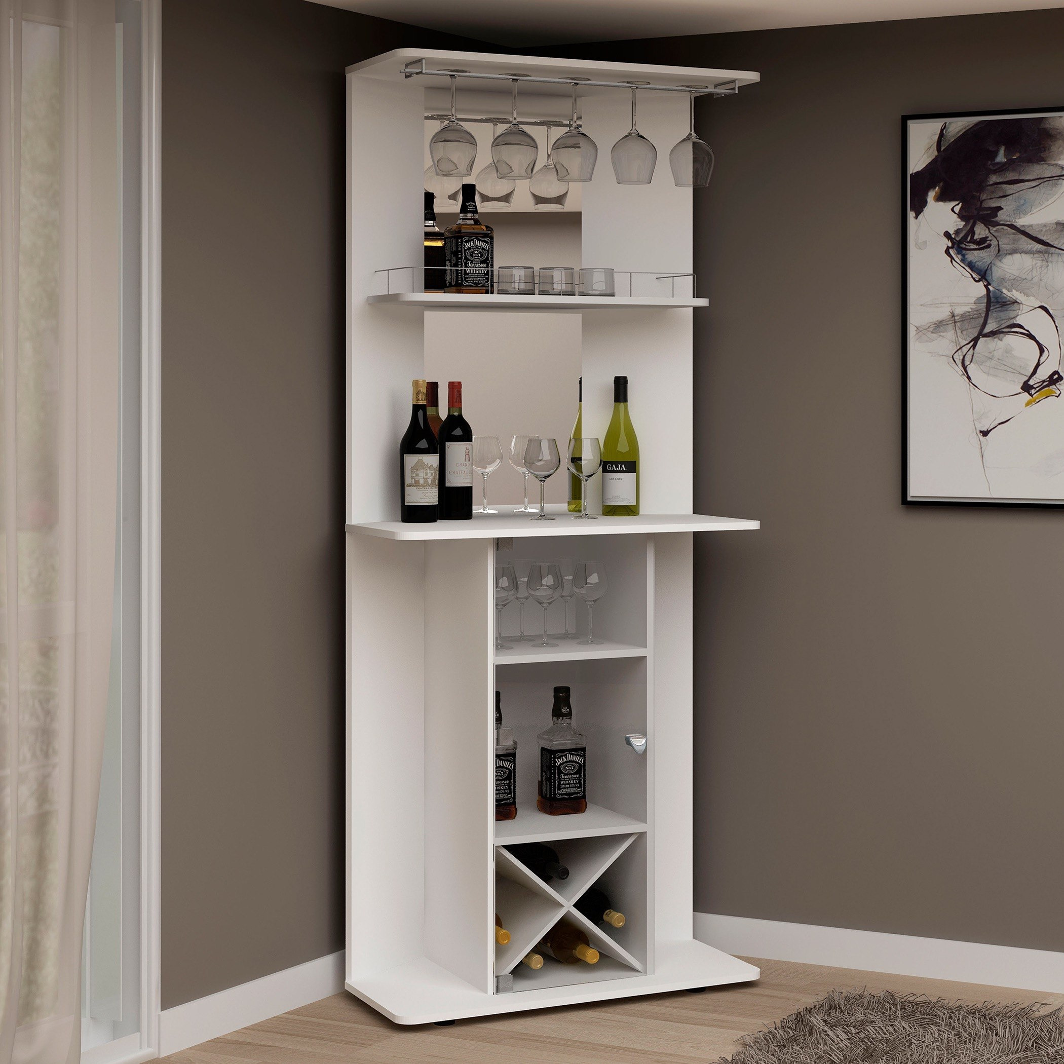 Home box bar cabinet discount