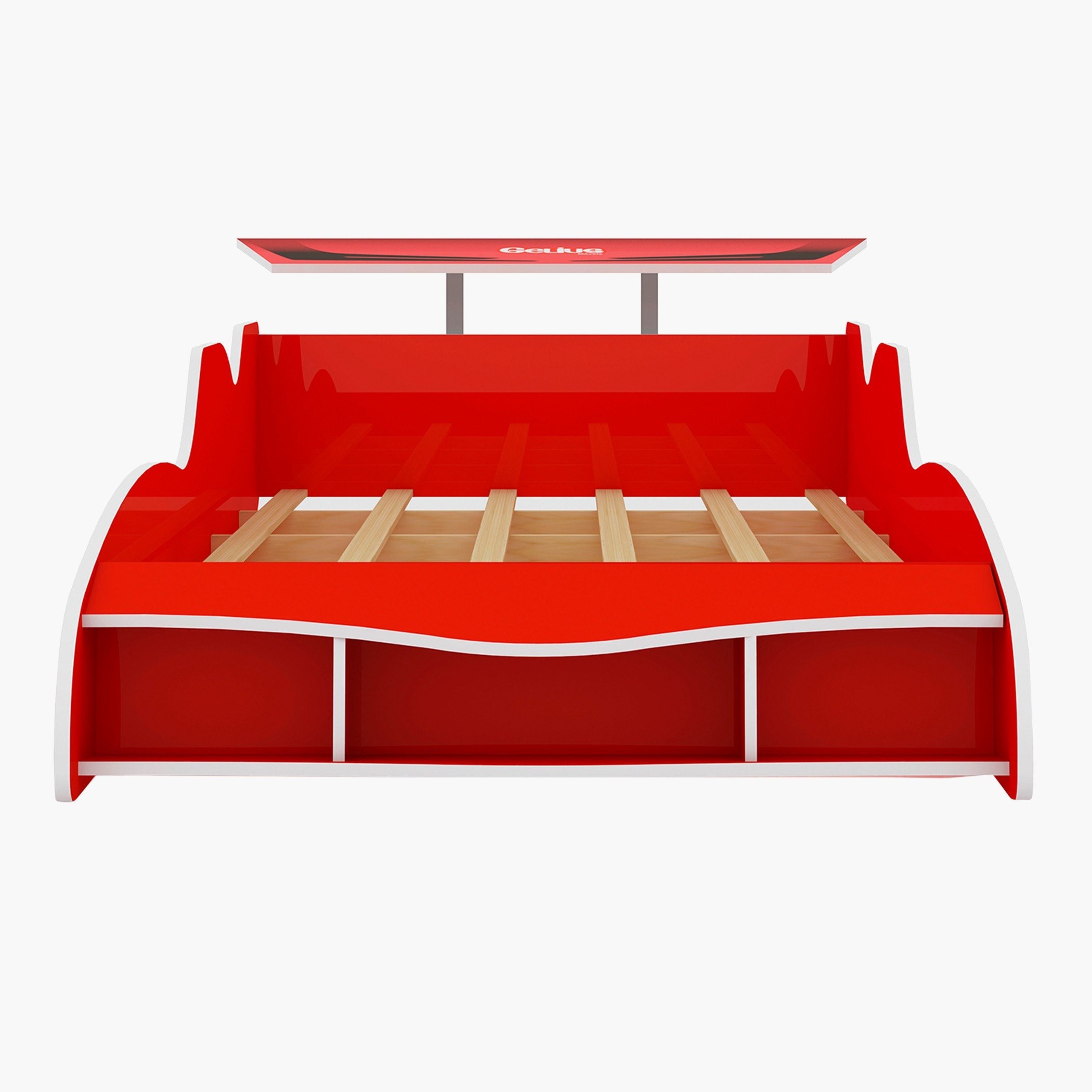 Movo Vanilla F1 Single Car Bed - 90x190 cm-hbxfurniture-bedsandbedsets-beds-single-image-4
