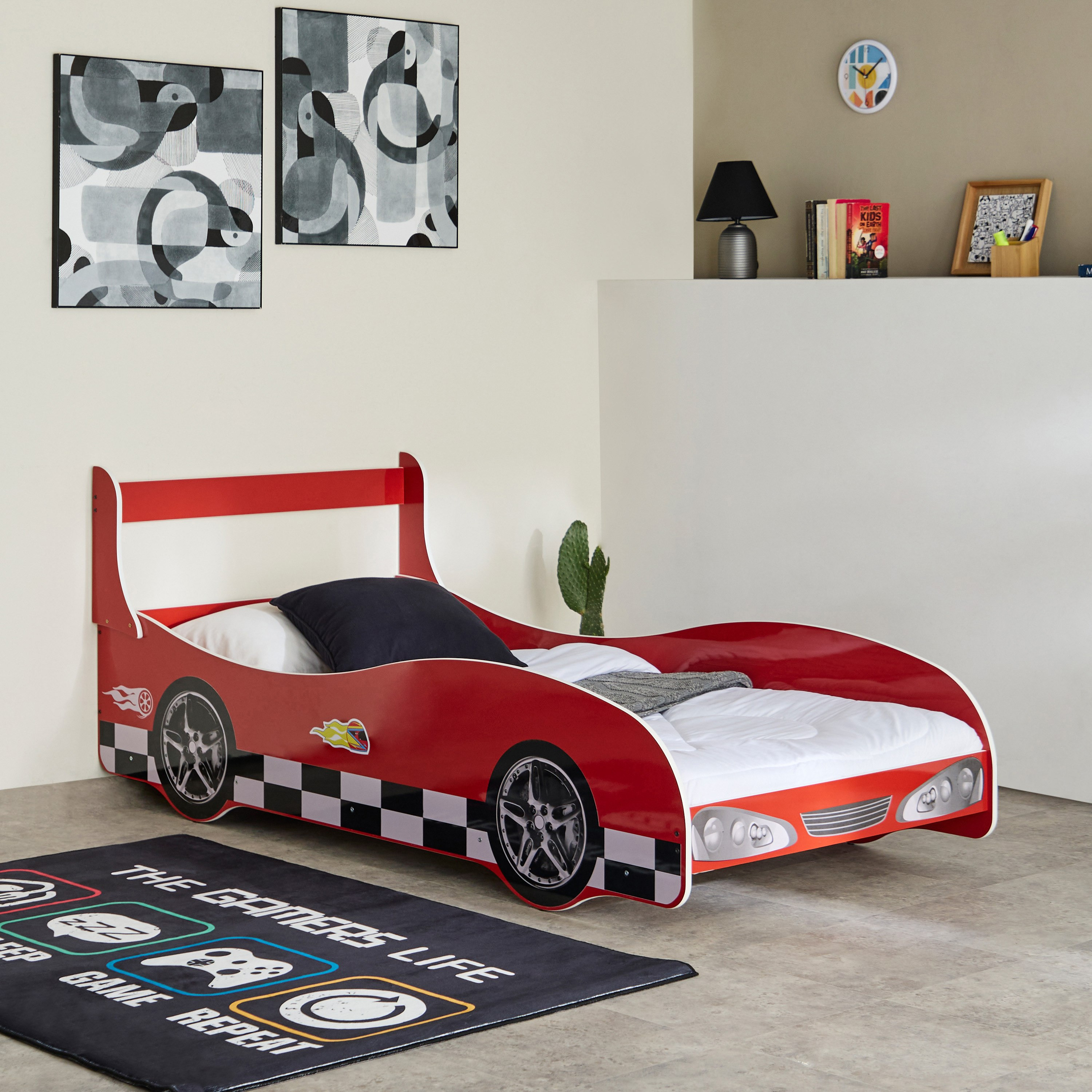 سرير فردي بتصميم سيارة - رالي من موڤو - 90x190 سم-hbxfurniture-bedsandbedsets-beds-single-image-6
