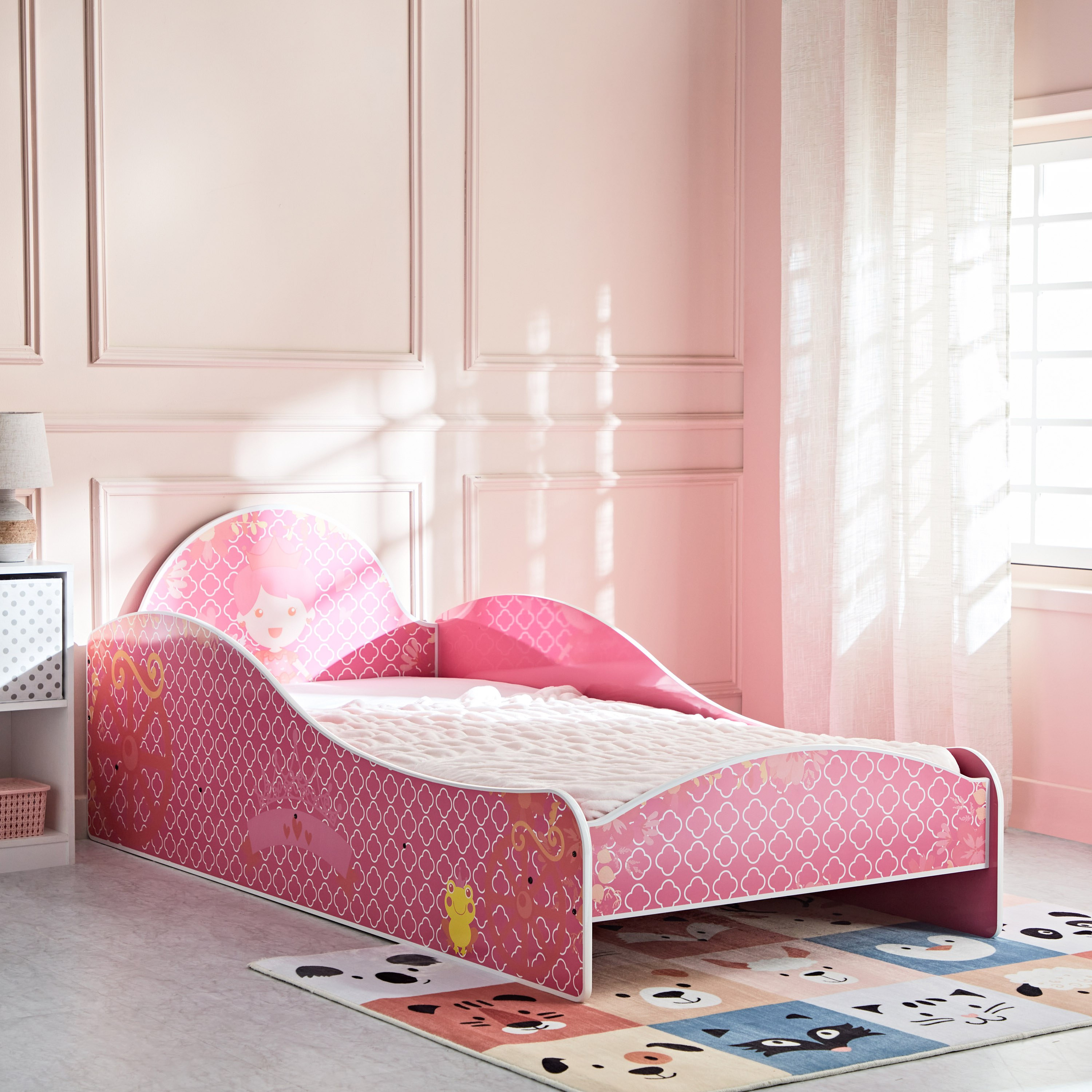 سرير فردي بتصميم عربة - برنسيس كاسينا من موڤو- 90x190 سم-hbxfurniture-bedsandbedsets-beds-single-image-1