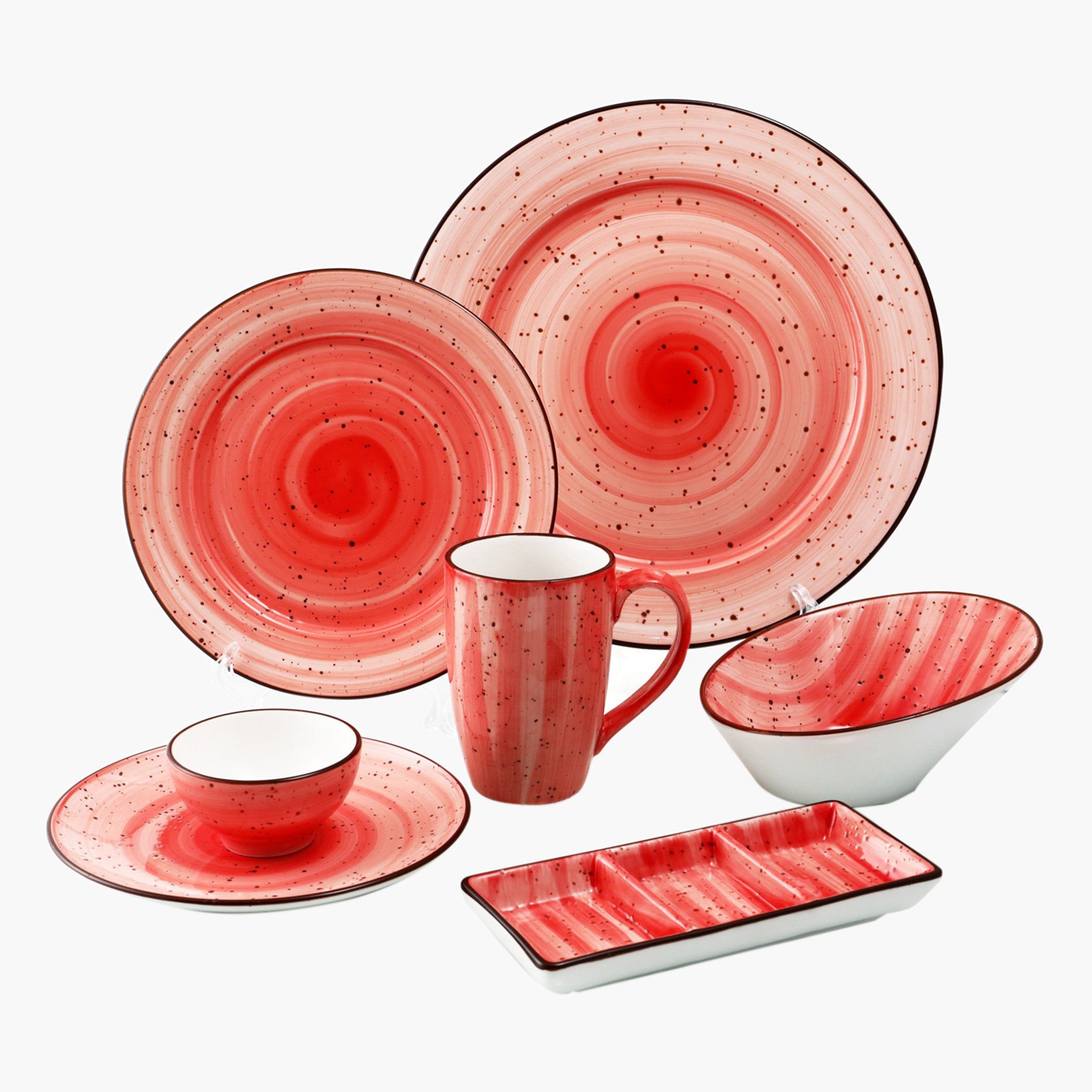 Spectrum Porcelain Dinner Plate - 25 cm-hbxdecorandfurnishings-tabletop-crockery-image-3