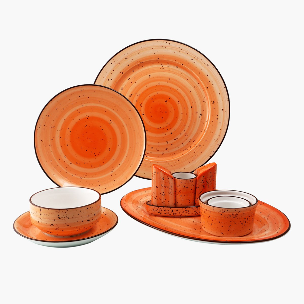 صحن عشاء بورسلين من سبيكتروم - 25 سم-hbxdecorandfurnishings-tabletop-crockery-image-2