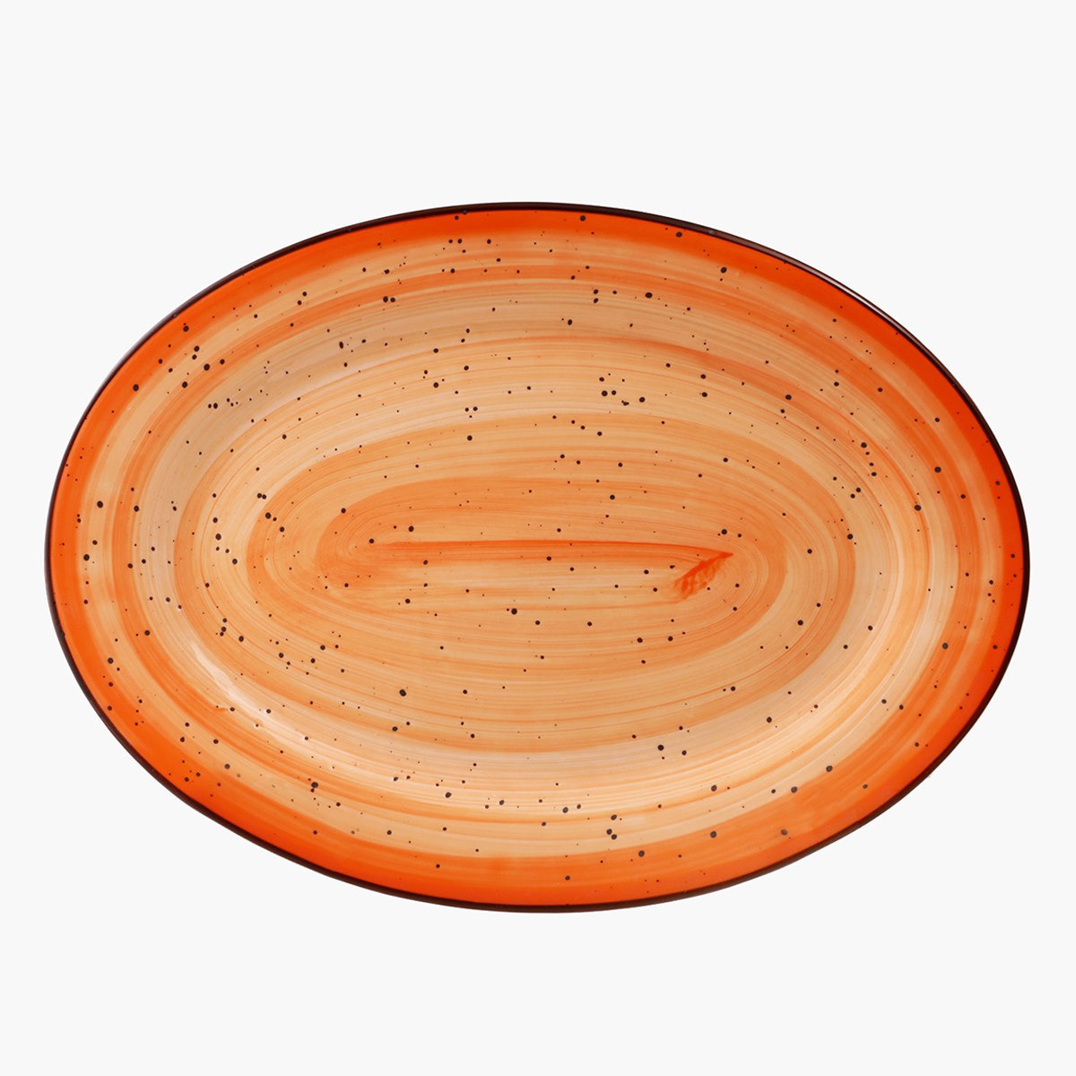 صحن بيضاوي بورسلين من سبيكتروم - 30 سم-hbxdecorandfurnishings-tabletop-serveware-image-1