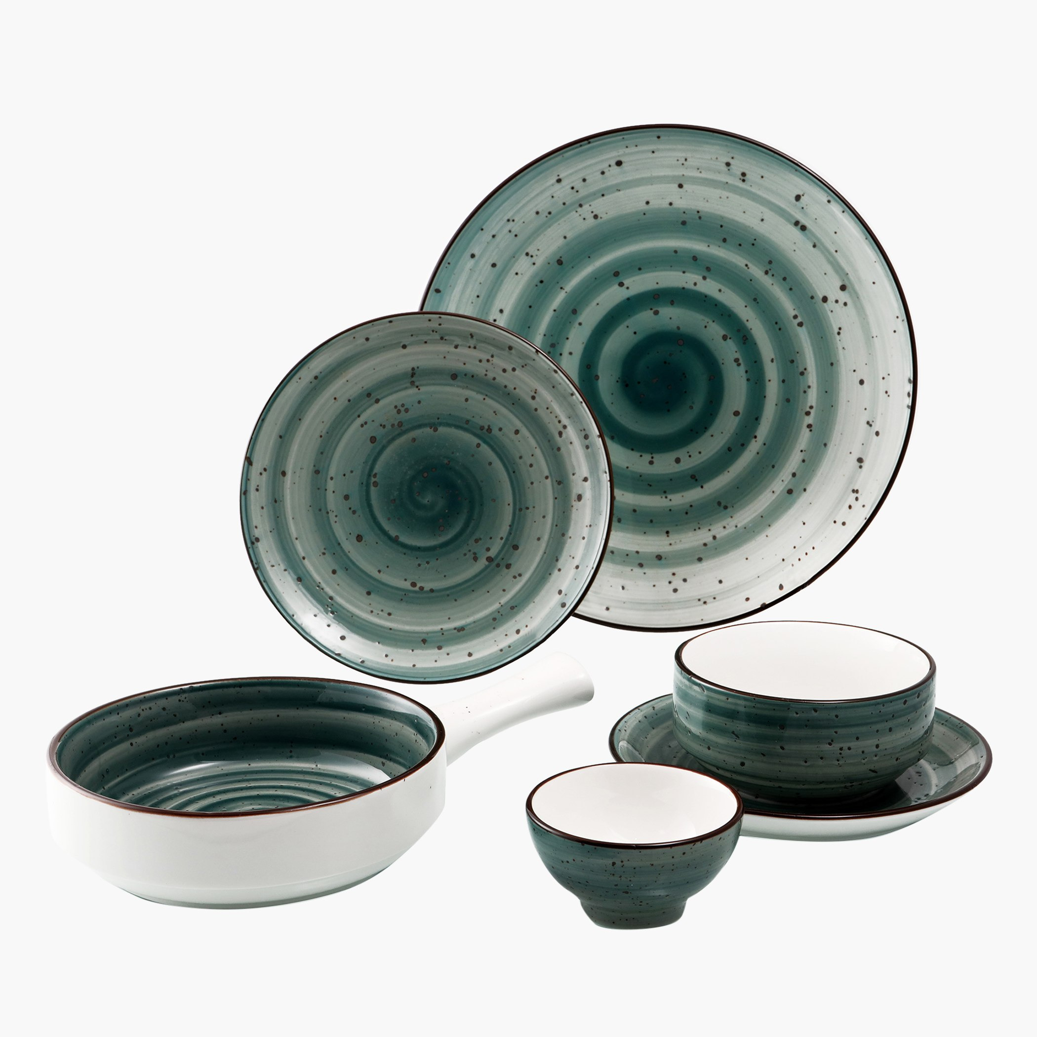 مقلاة تقديم بورسلين من سبيكتروم - 21.3 × 15.2 سم-hbxdecorandfurnishings-tabletop-crockery-image-3