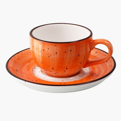 Spectrum Porcelain Cup and Saucer - 80 ml