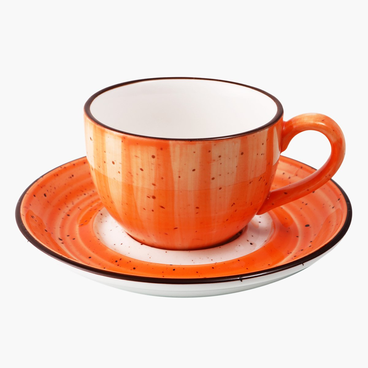فنجان وصحن بورسلين من سبيكتروم - 200 مل-hbxhomeware-diningandtabletop-coffeeandteasets-image-1