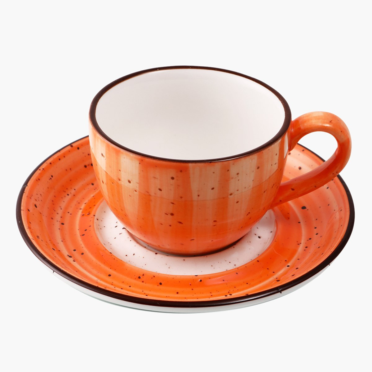 فنجان وصحن بورسلين من سبيكتروم - 200 مل-hbxhomeware-diningandtabletop-coffeeandteasets-image-3