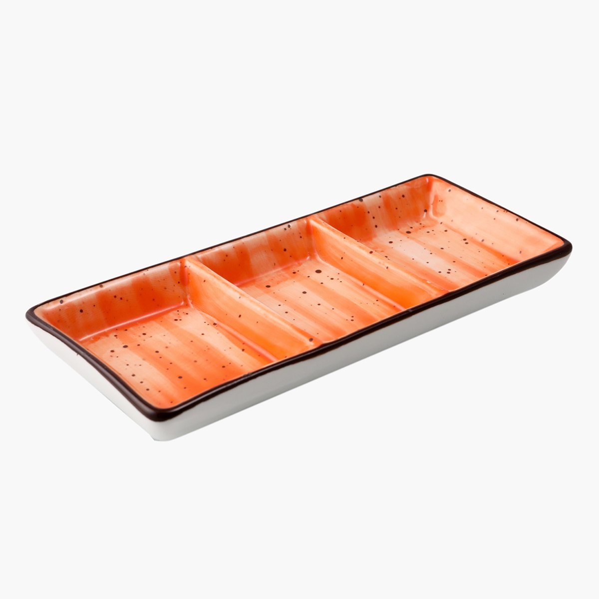 صحن بورسلين مستطيلي بـ3 أقسام من سبكتروم - 18 سم-hbxdecorandfurnishings-tabletop-serveware-image-2
