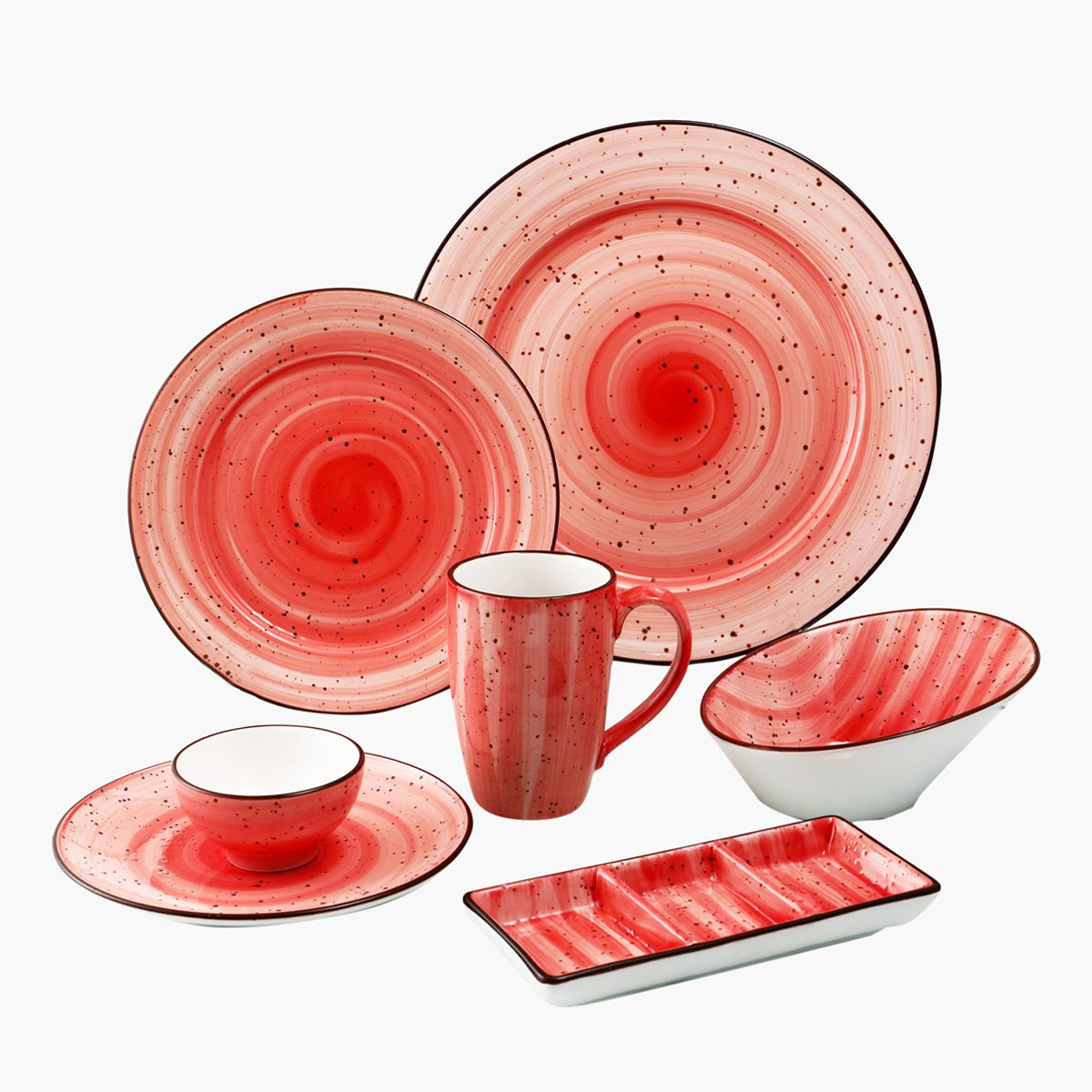 صحن بورسلين مستطيلي بـ3 أقسام من سبكتروم - 18 سم-hbxdecorandfurnishings-tabletop-serveware-image-2