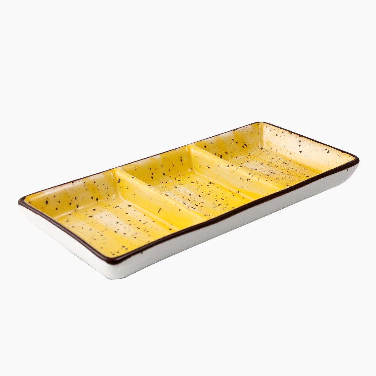صحن بورسلين مستطيل 3 أقسام من سبكتروم - 18 سم-hbxhomeware-hbxkitchen-image-1