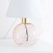 Novelty Table Lamp with Round Textured Glass Base - 23x23x34 cm-Table Lamps-thumbnail-2