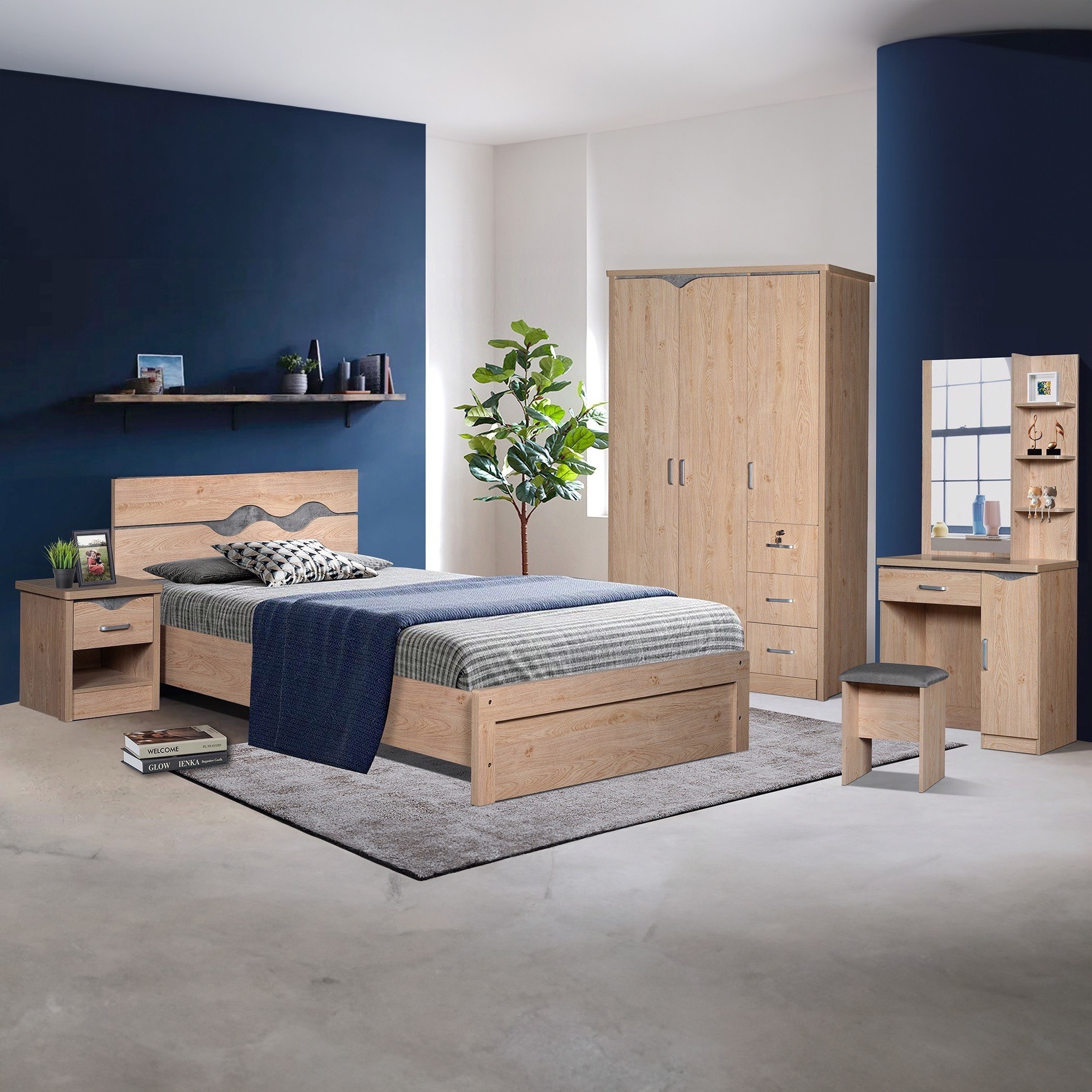 سرير توين - فيجي من موڤو  - 120x200 سم-hbxbedroom-bedsandbedsets-beds-twin-image-7