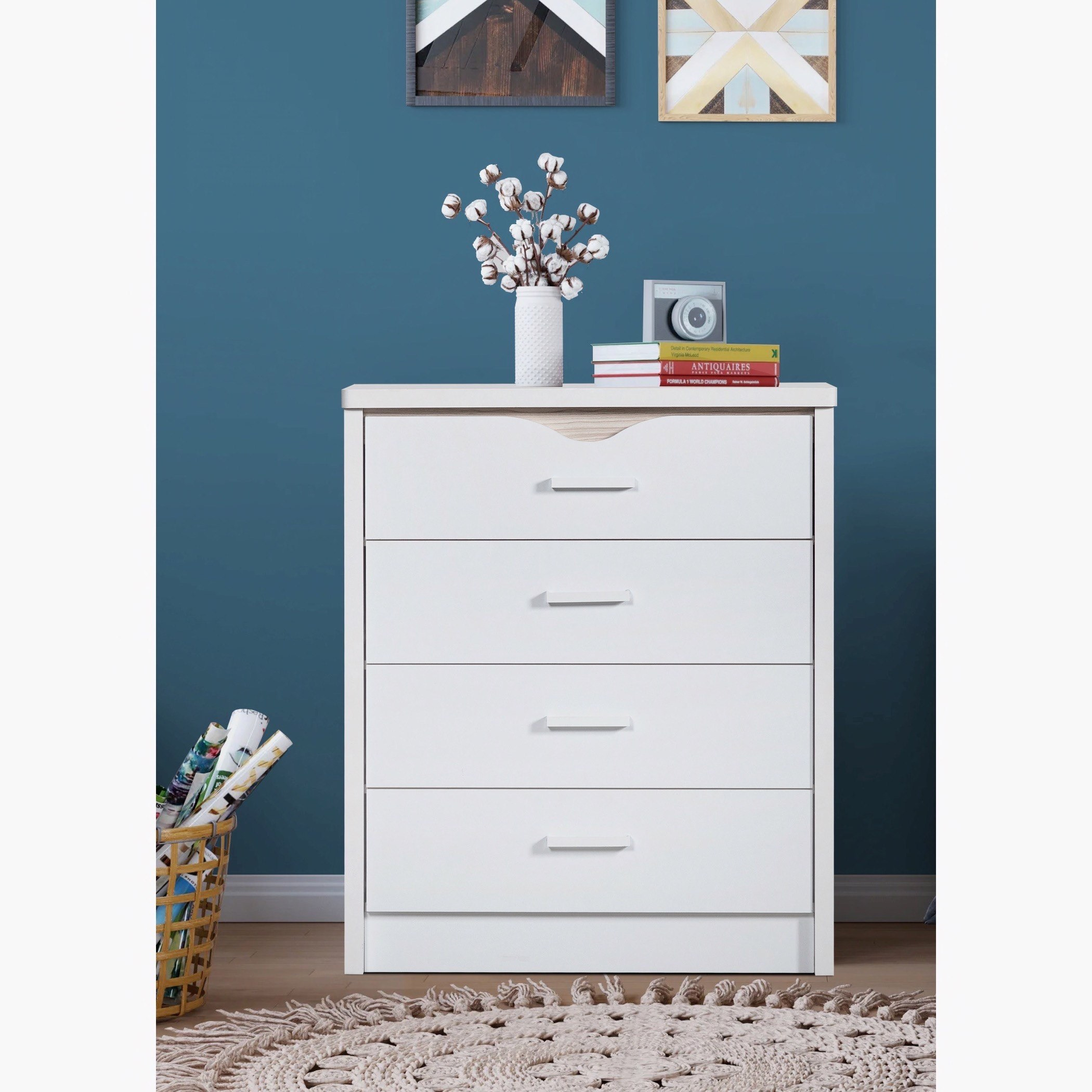 وحدة تخزين 4 أدراج - فيجي من موڤو-hbxfurniture-dressersandchests-chestofdrawers-image-1