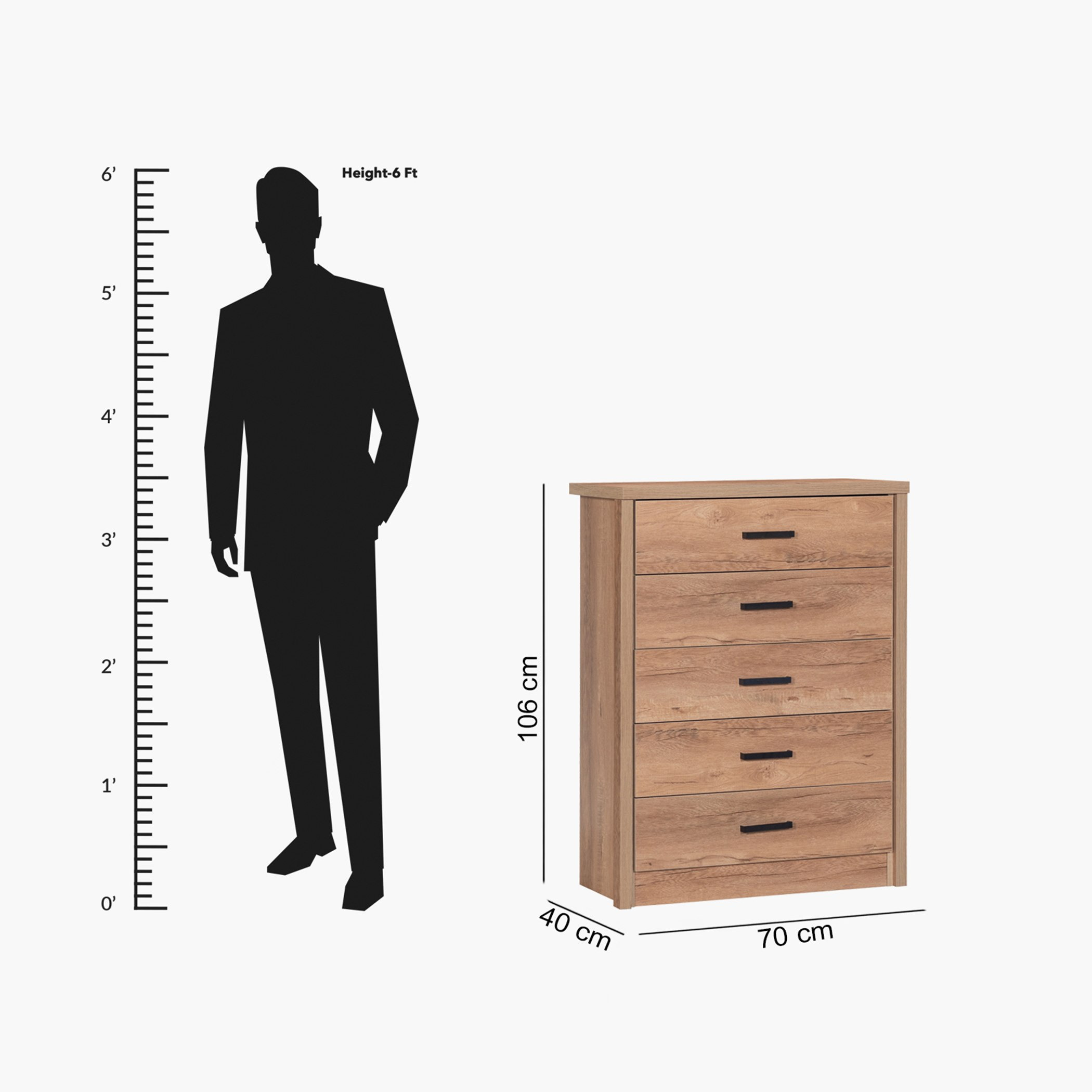 وحدة تخزين 5 أدراج - نيبتون من موڤو-hbxfurniture-dressersandchests-chestofdrawers-image-9