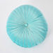 Serene Embroidered Velvet Round Filled Cushion - 40 cm-Filled Cushions-thumbnailMobile-4