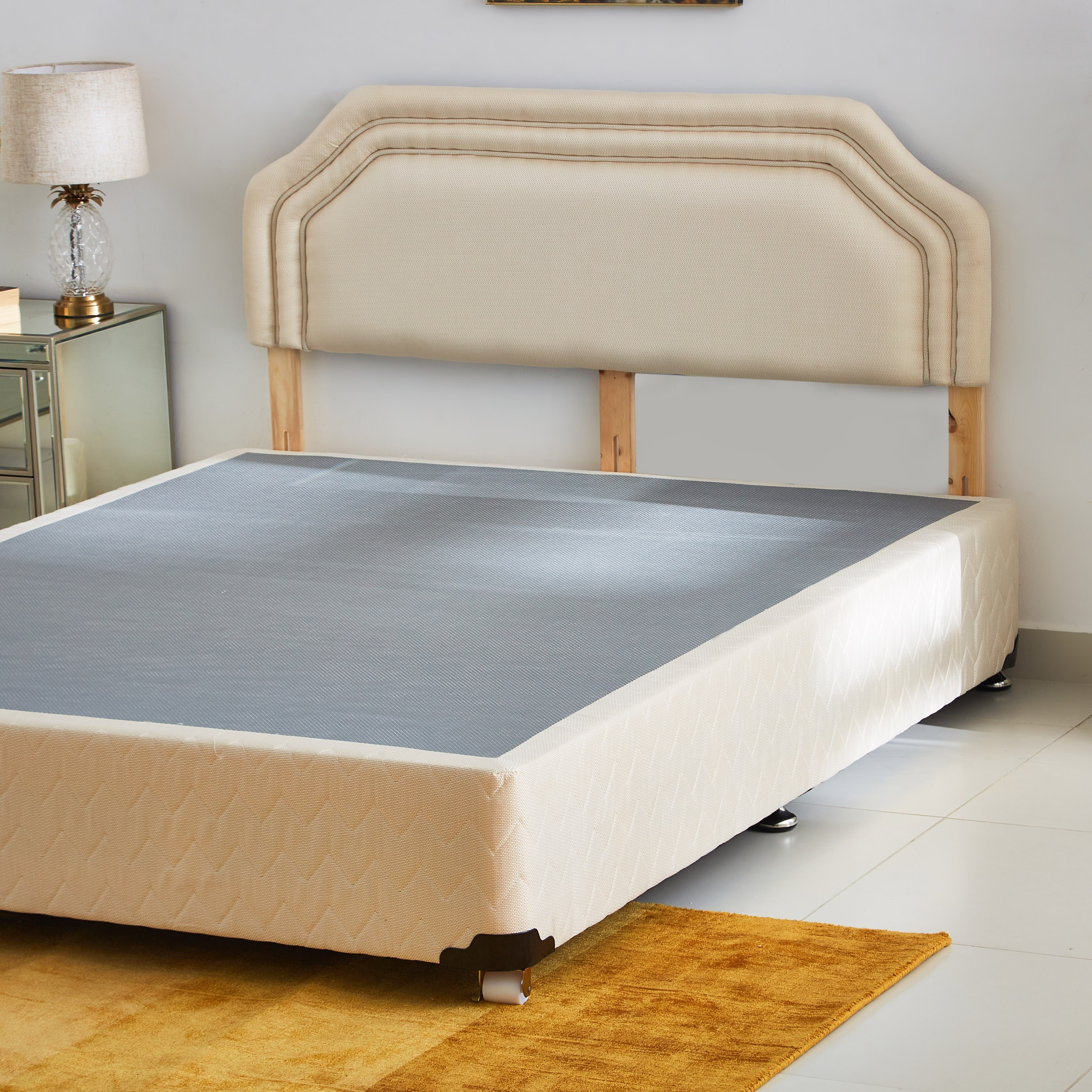 سرير ديفان كوين بمرتبة ولوح رأسي 3 قطع من آي ألتوس - 150x200 سم -hbxfurniture-bedsandbedsets-beds-image-3