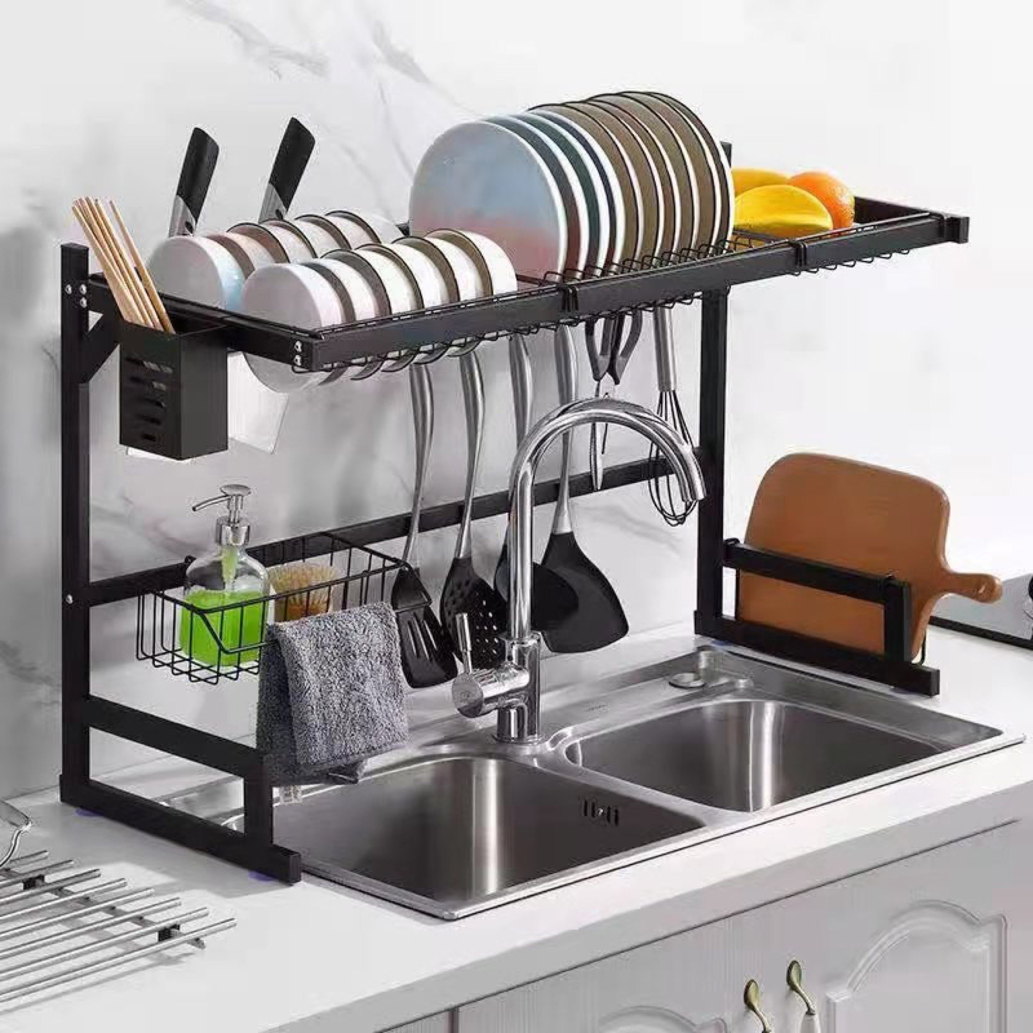 رف تجفيف الصحون للحوض من نيو - 65 سم-hbxhomeware-hbxkitchen-image-1