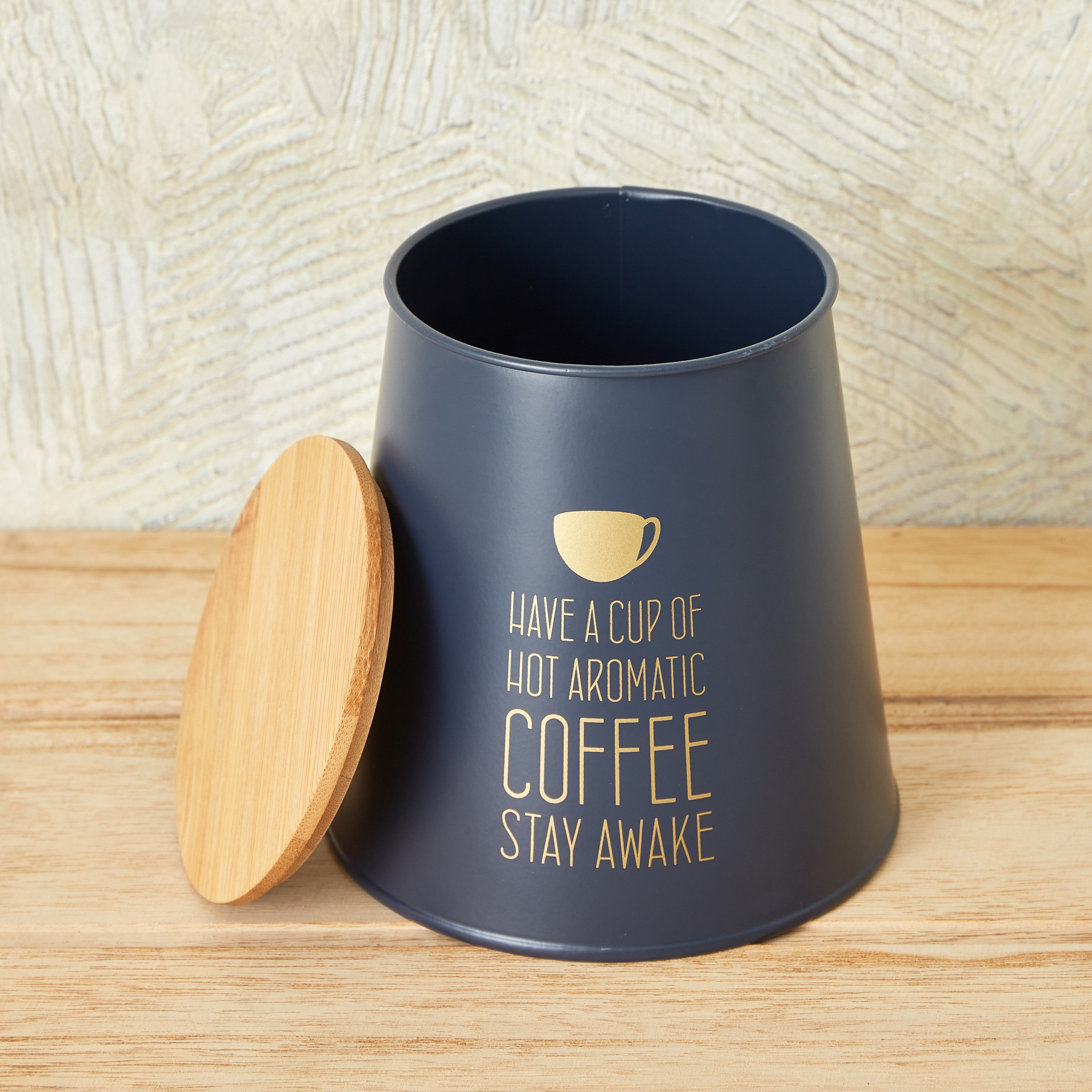 حاوية قهوة بشكل مخروطي وغطاء خيزران من كويزين آرت-hbxhomeware-hbxkitchen-image-2