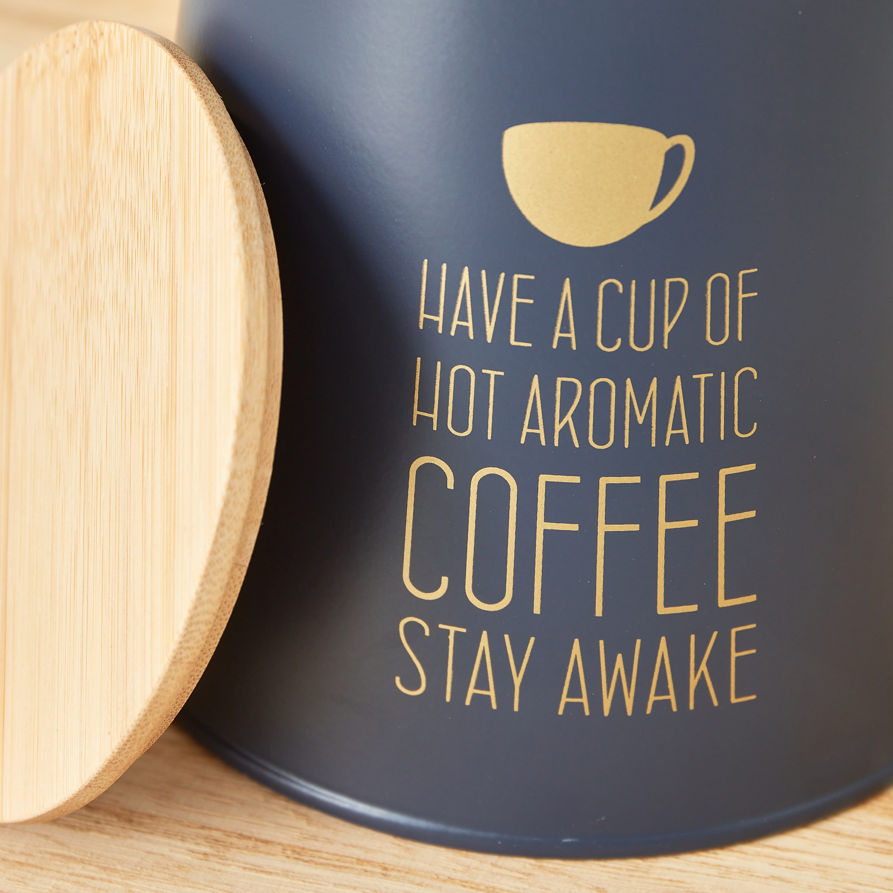 حاوية قهوة بشكل مخروطي وغطاء خيزران من كويزين آرت-hbxhomeware-hbxkitchen-image-3