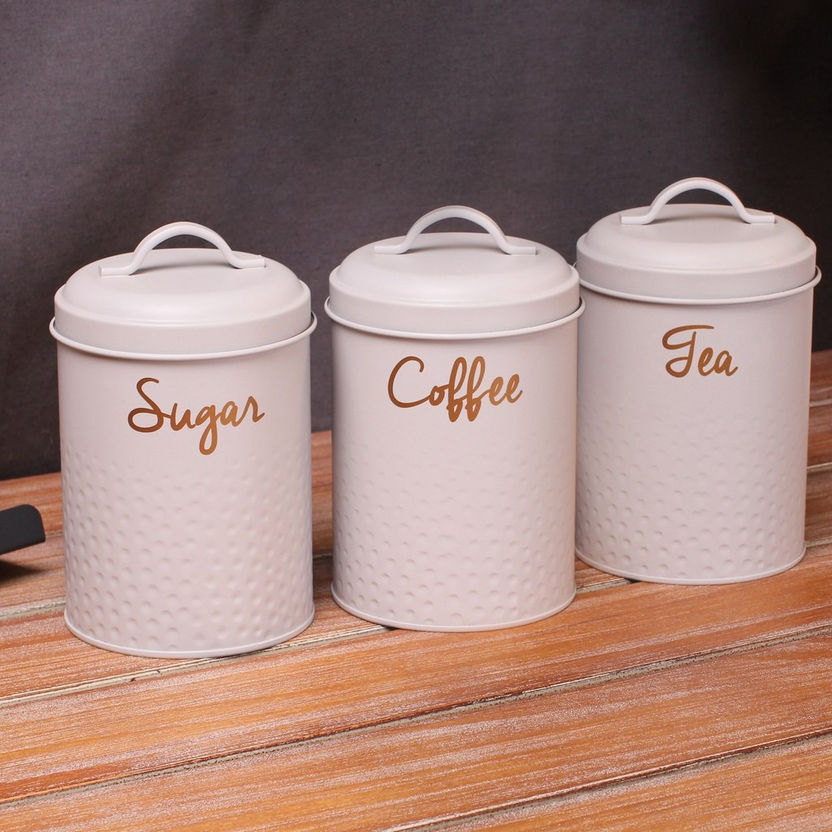 Cuisine Art Sugar Canister with Lid - 11 cm-Containers and Jars-image-1