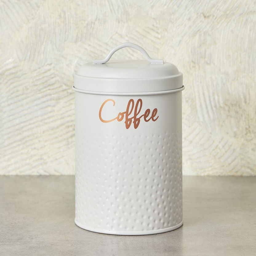 Cuisine Art Coffee Canister with Lid - 11 cm-Containers and Jars-image-0
