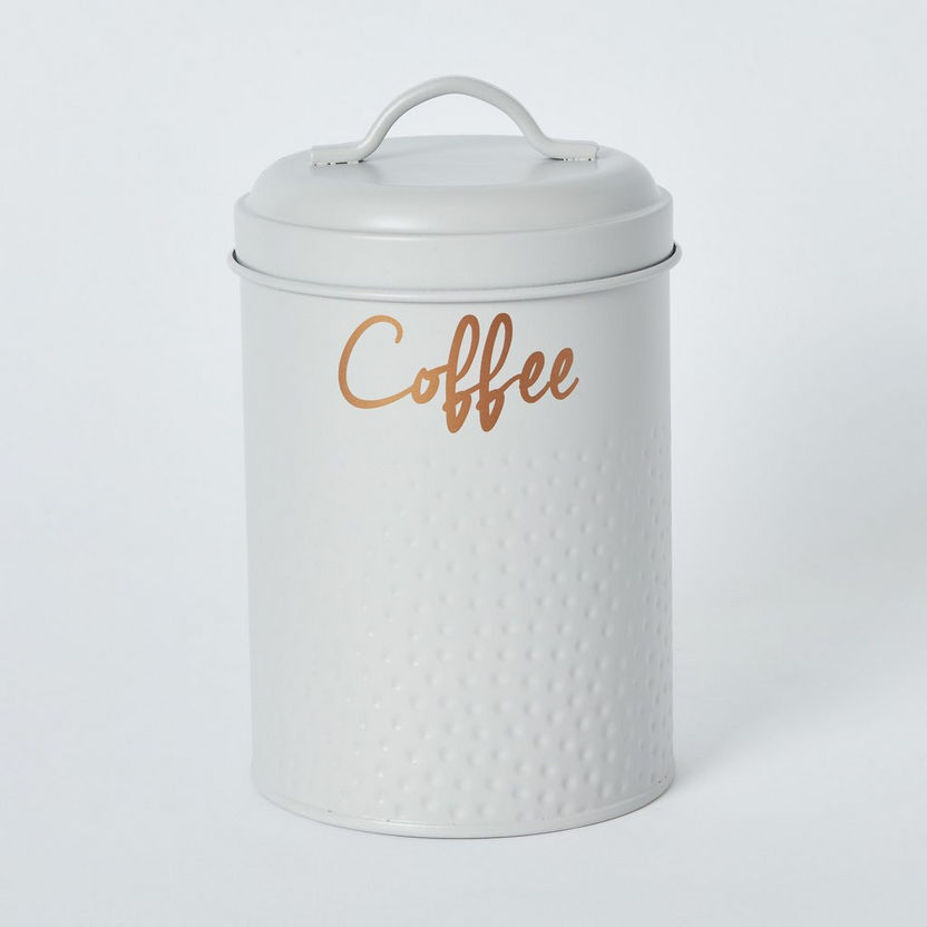Cuisine Art Coffee Canister with Lid - 11 cm-Containers and Jars-image-4