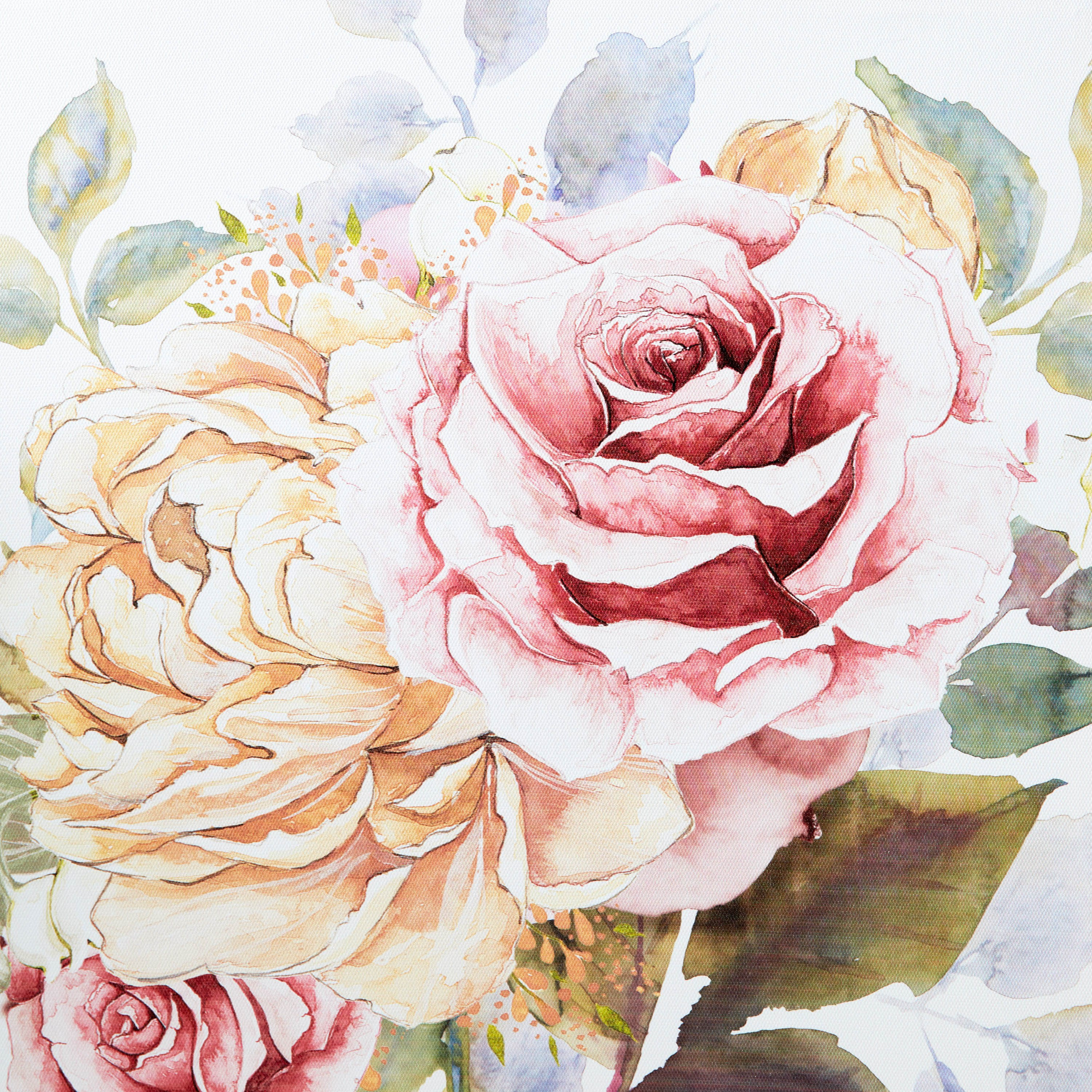 لوحة كانفاس مؤطرة بتصميم زهرة من إلمر - 40x2x40 سم-hbxhomeware-hbxdecorandfurnishings-image-3