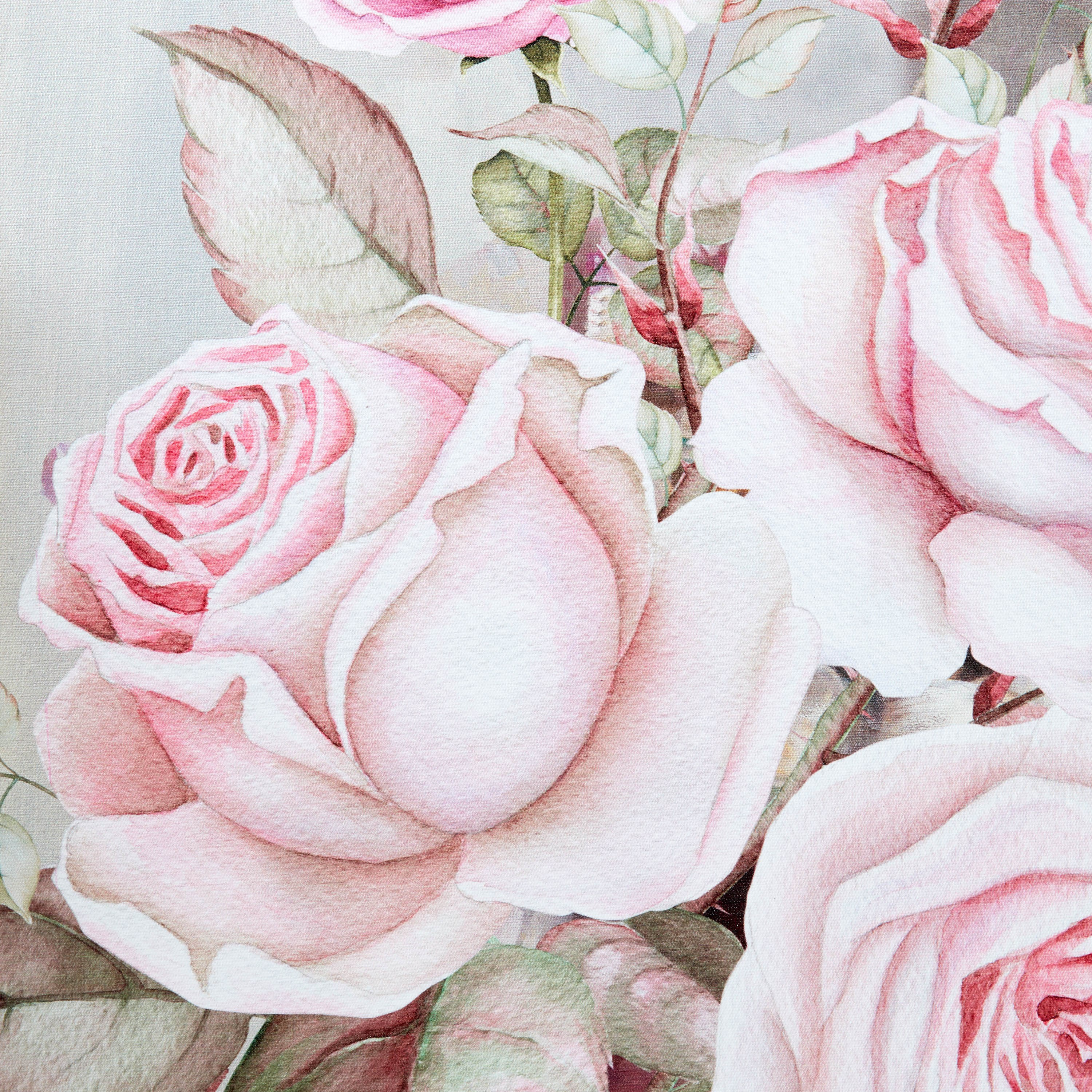 Elmer Canvas Printed Four Rose Flowers Framed Picture - 40x2x40 cm-hbxhomeware-hbxdecorandfurnishings-image-3