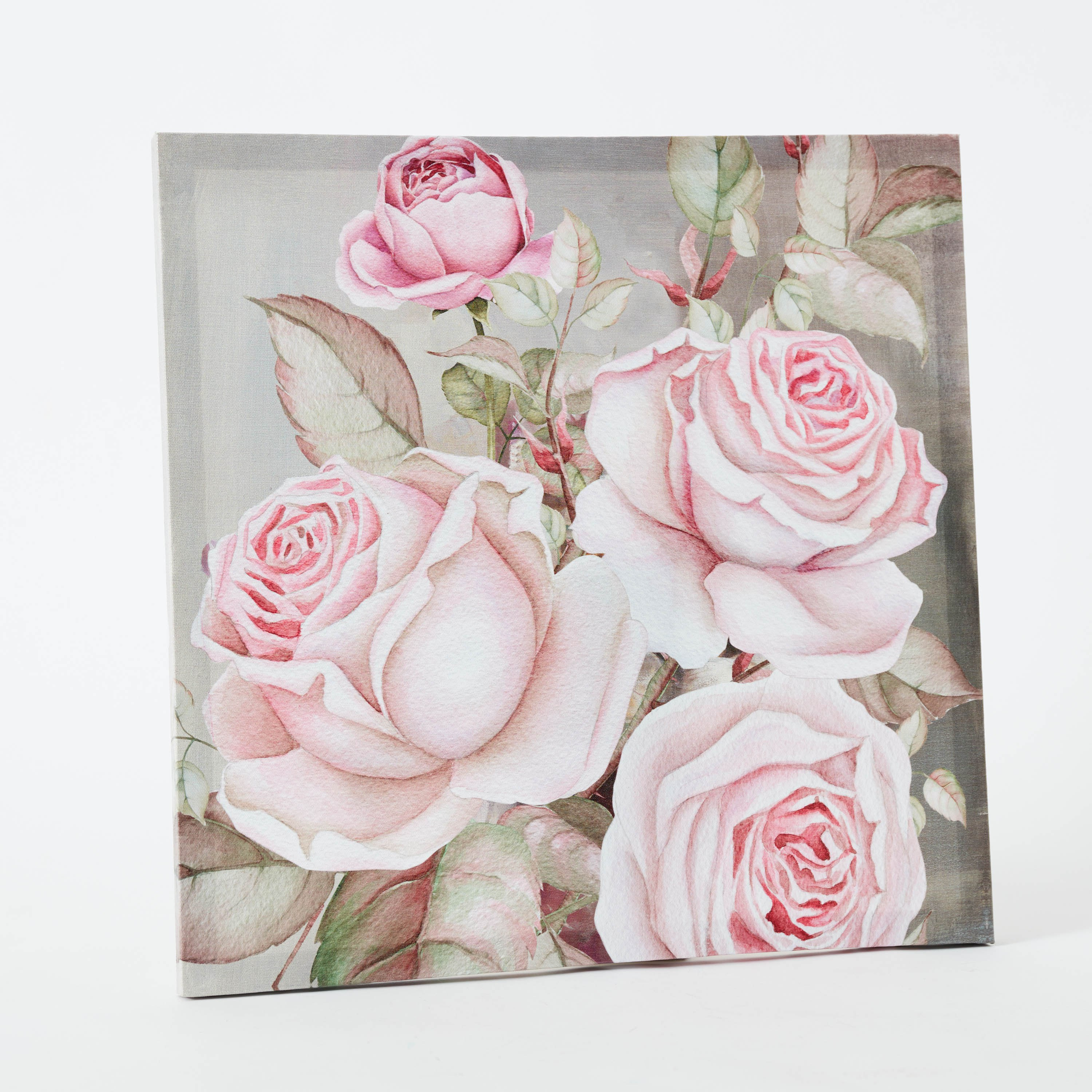 Elmer Canvas Printed Four Rose Flowers Framed Picture - 40x2x40 cm-hbxhomeware-hbxdecorandfurnishings-image-5