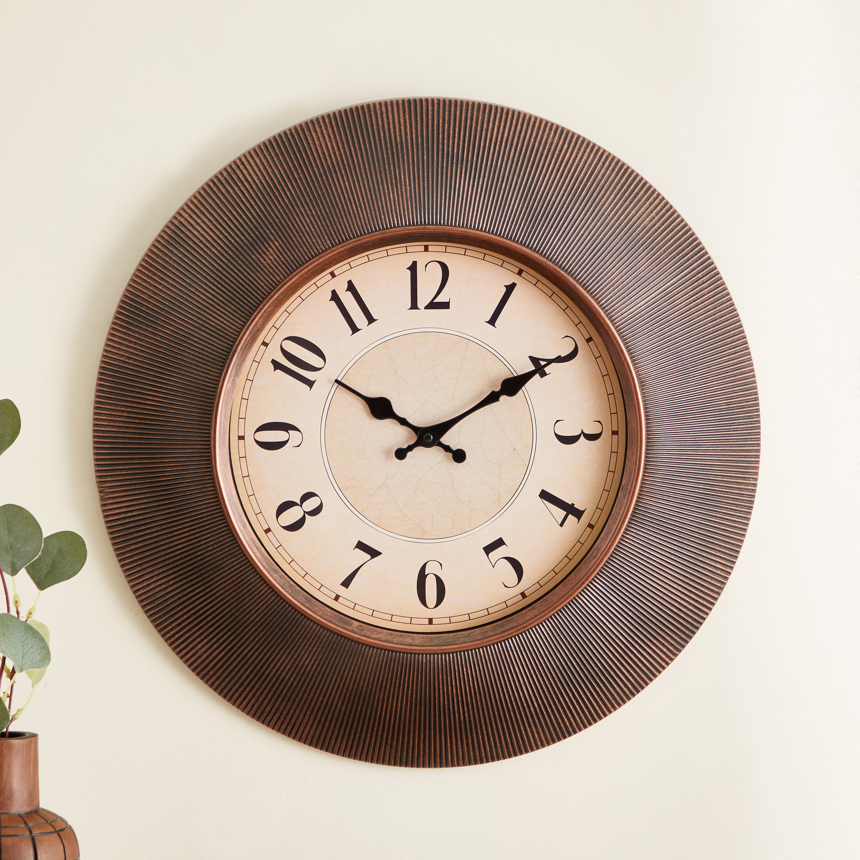 Delphine Wall Clock - 51x5 cm-hbxdiningroom-decorandaccessories-clocks-image-1