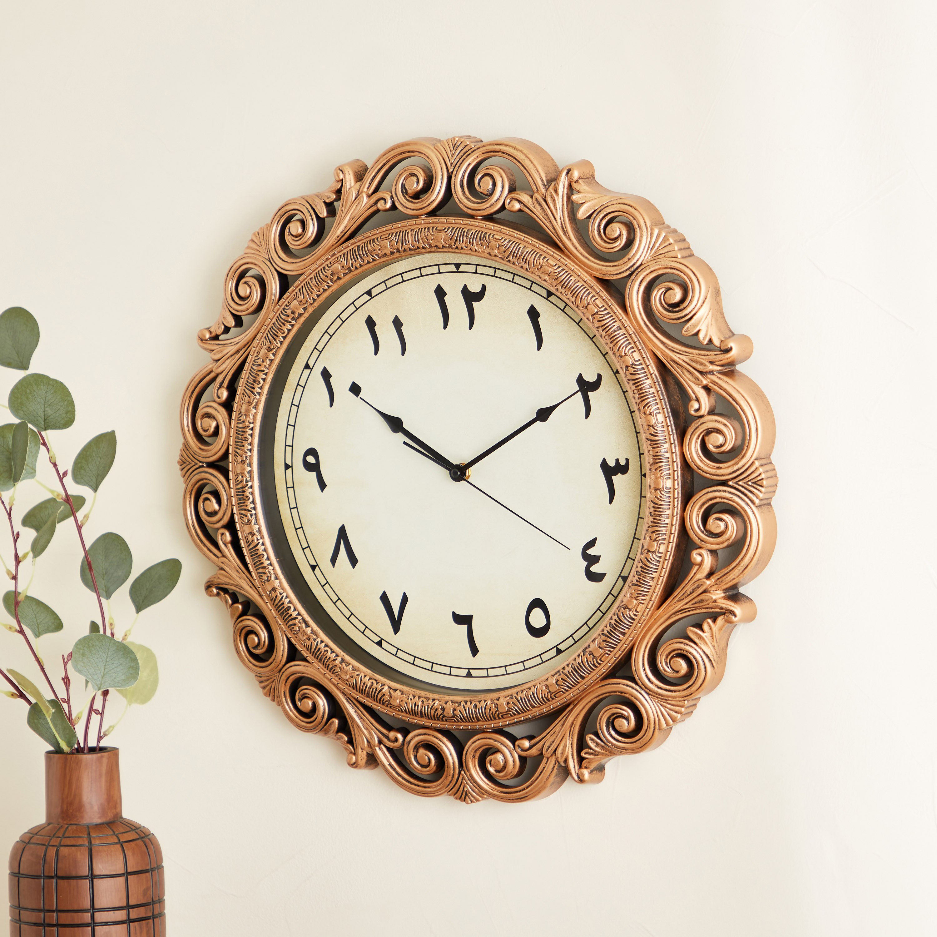 ساعة حائط من دلفين - 51x5 سم-hbxdiningroom-decorandaccessories-clocks-image-2