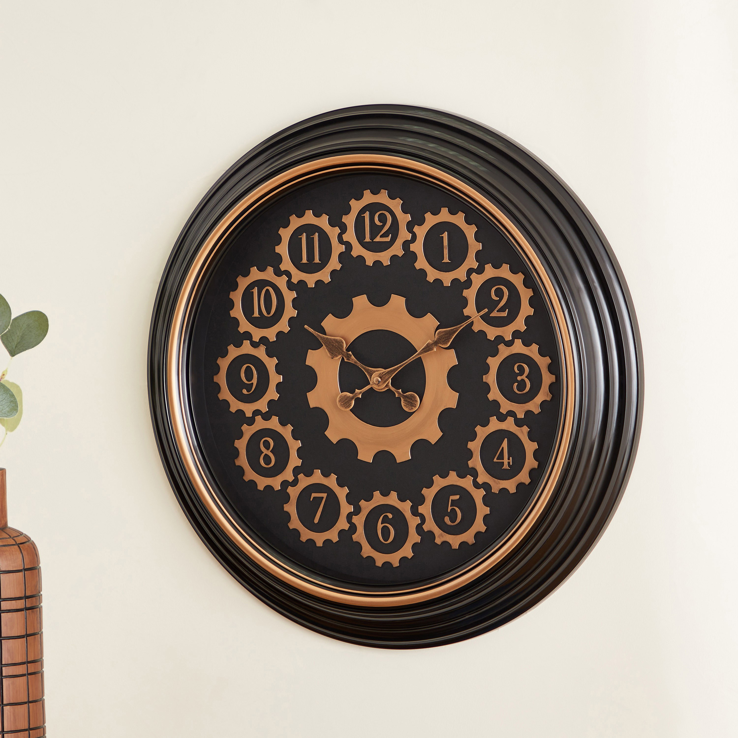 ساعة حائط من دلفين - 51x5 سم-hbxdiningroom-decorandaccessories-clocks-image-2