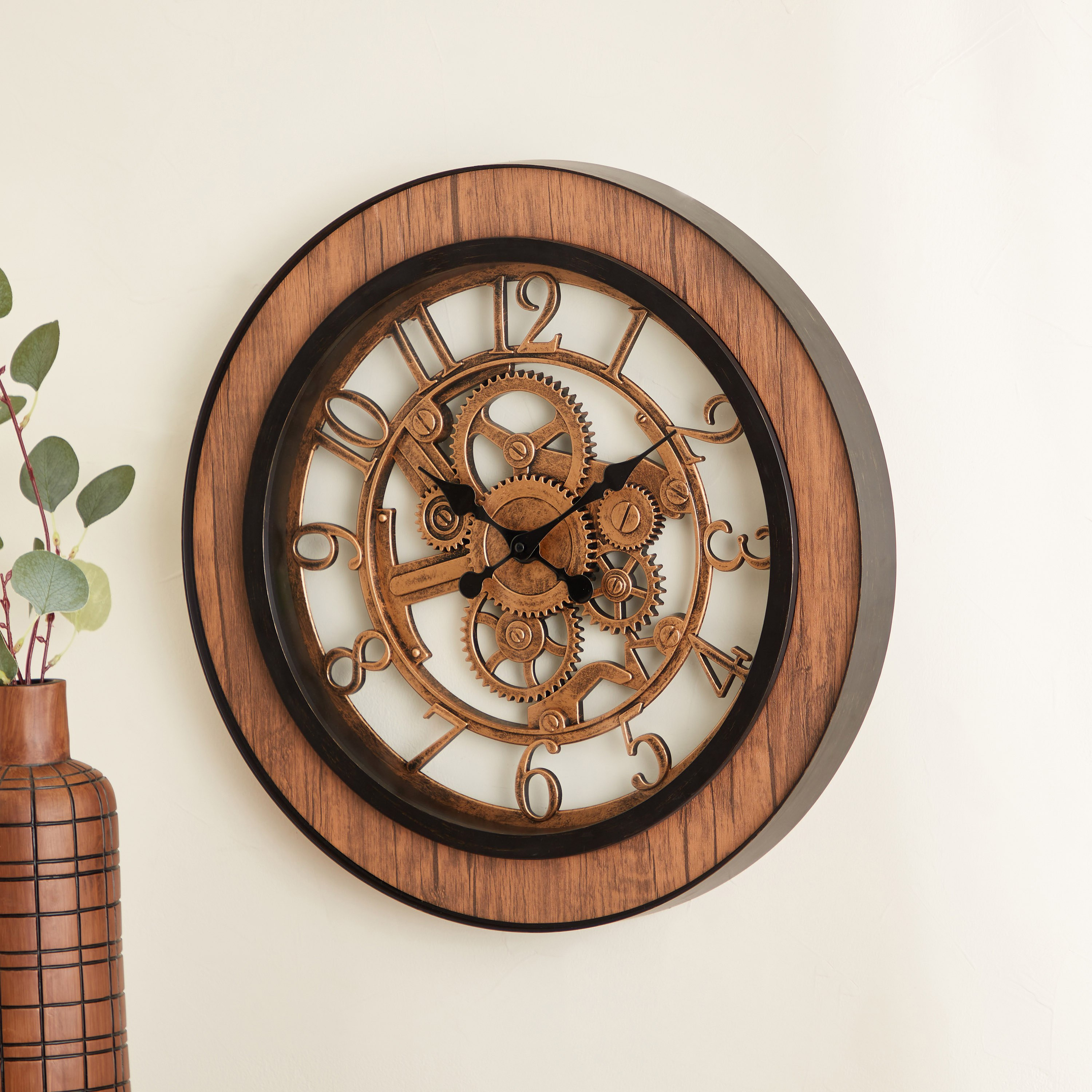 ساعة حائط من دلفين - 50x5 سم-hbxdiningroom-decorandaccessories-clocks-image-2