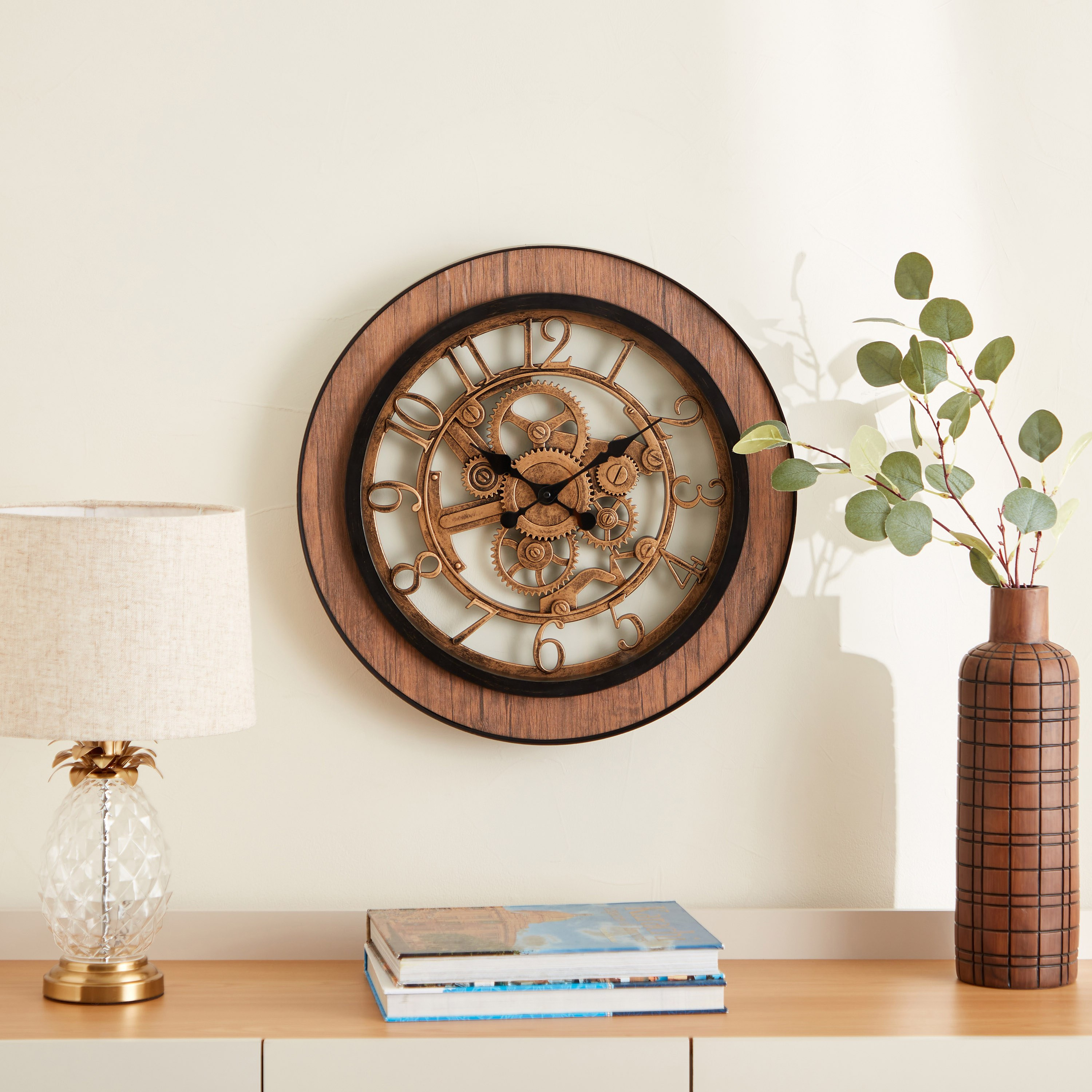 ساعة حائط من دلفين - 50x5 سم-hbxdiningroom-decorandaccessories-clocks-image-4