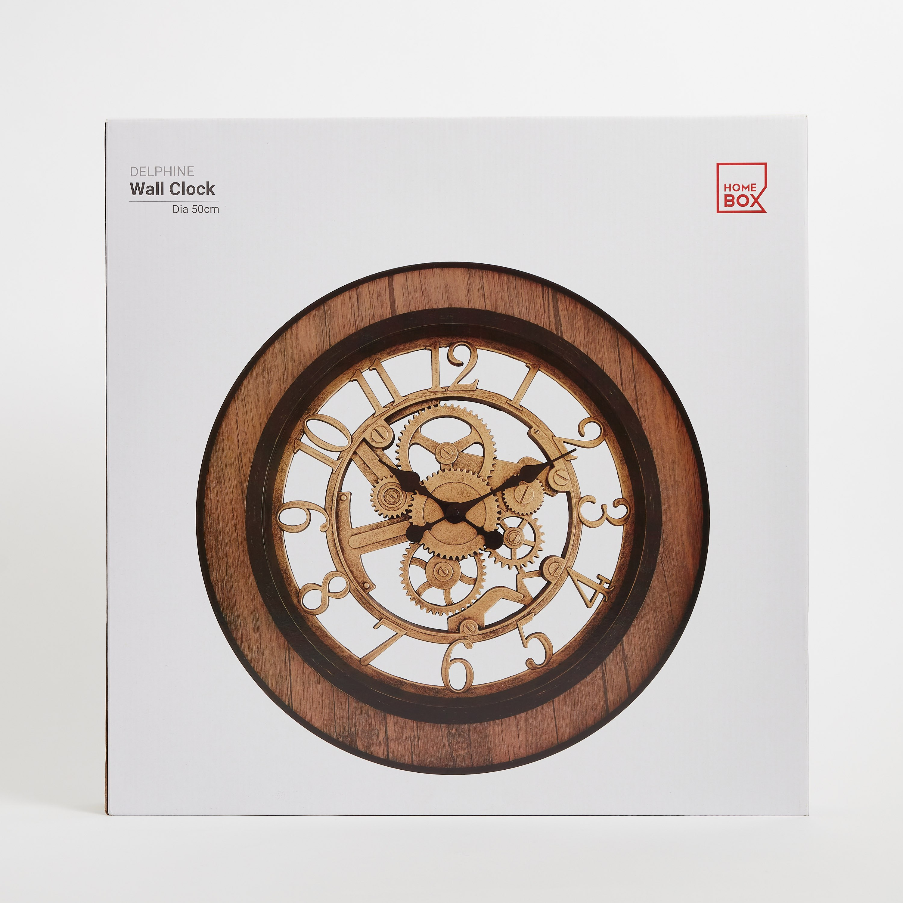 ساعة حائط من دلفين - 50x5 سم-hbxdiningroom-decorandaccessories-clocks-image-5