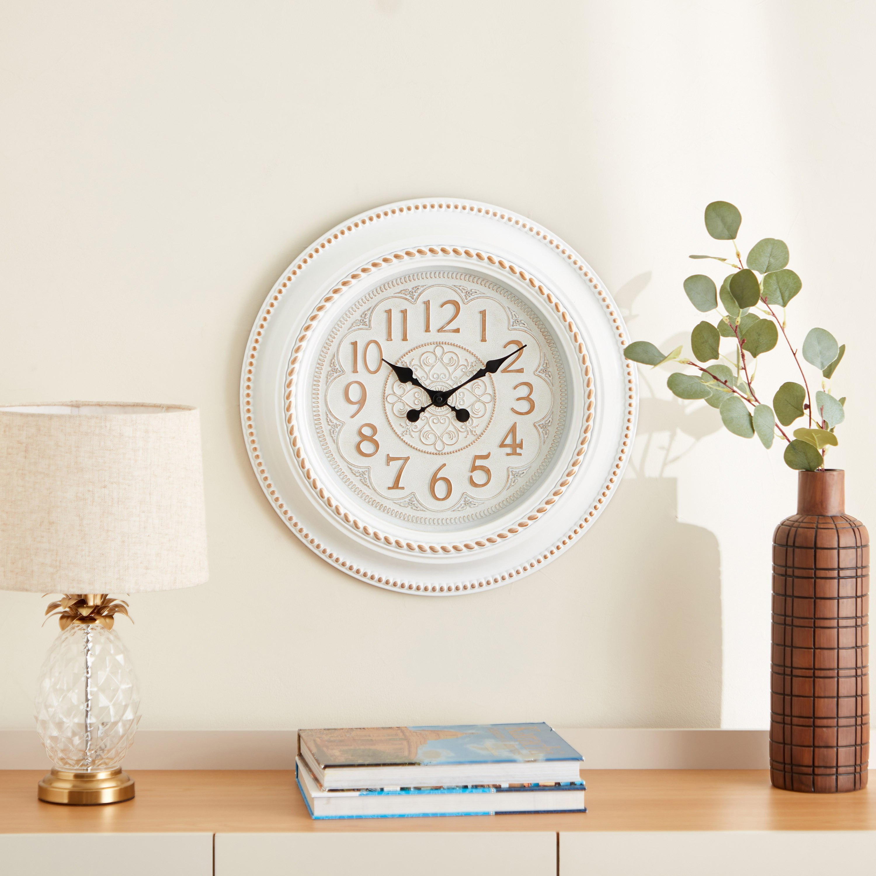 ساعة حائط من دلفين - 51x6 سم-hbxdiningroom-decorandaccessories-clocks-image-4