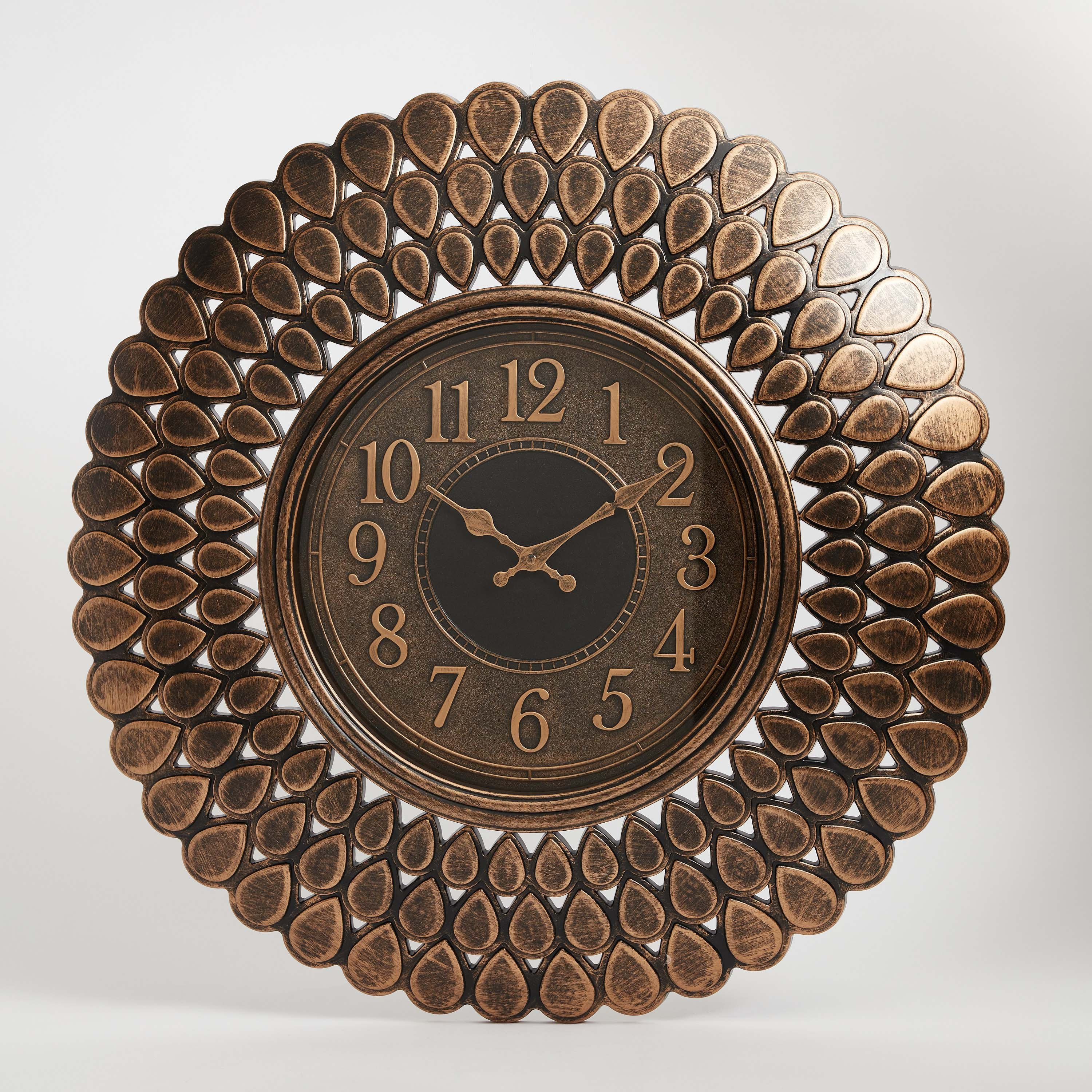 ساعة حائط بإطار على شكل قطرة من دلفين - 61 × 5 سم-hbxdiningroom-decorandaccessories-clocks-image-5