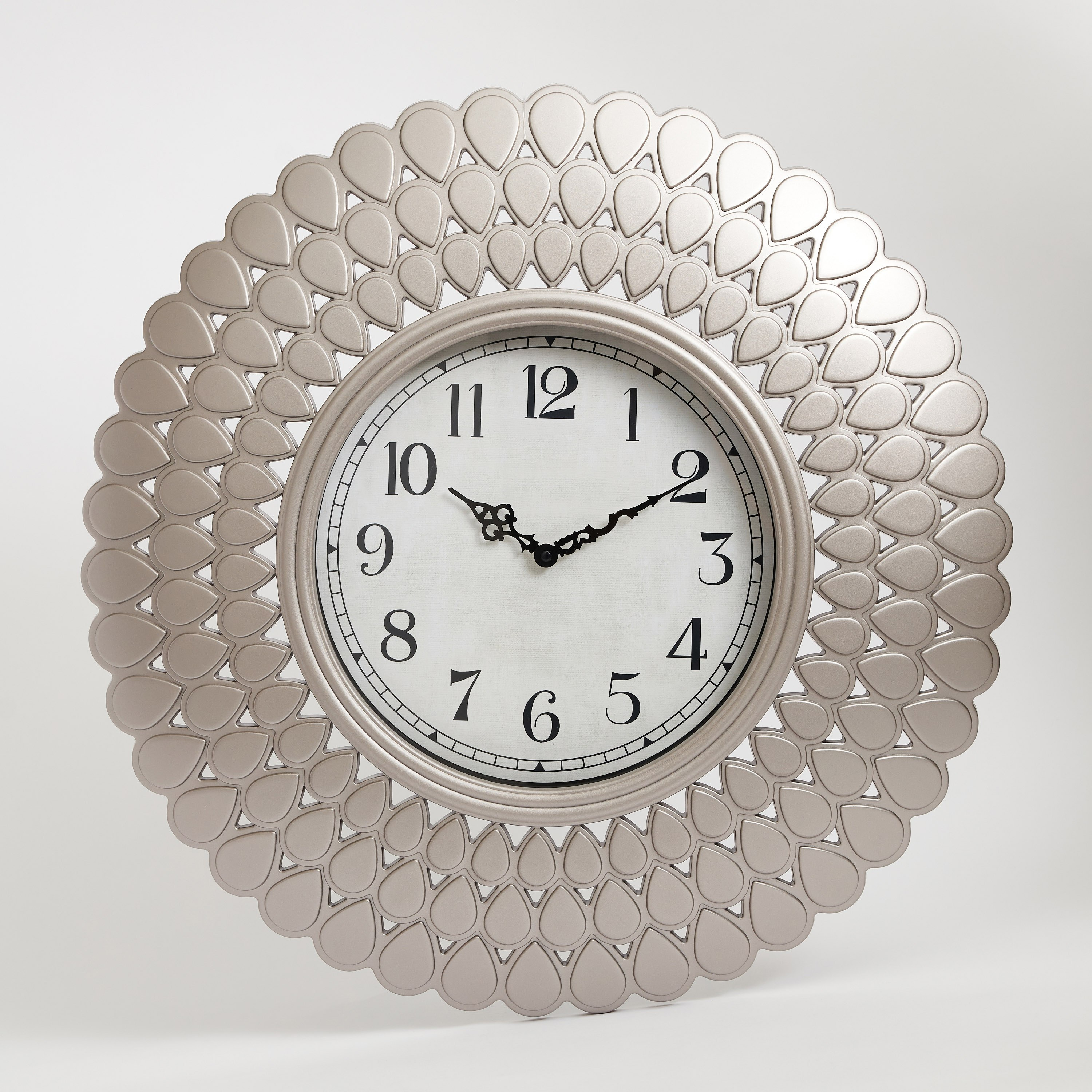 ساعة حائط بإطار على شكل قطرة من دلفين - 61 × 5 سم-hbxdiningroom-decorandaccessories-clocks-image-5