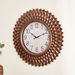 Delphine Wall Clock with Pointed Petal Shaped Border - 55x5 cm-Clocks-thumbnail-1