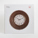 Delphine Wall Clock with Pointed Petal Shaped Border - 55x5 cm-Clocks-thumbnail-4