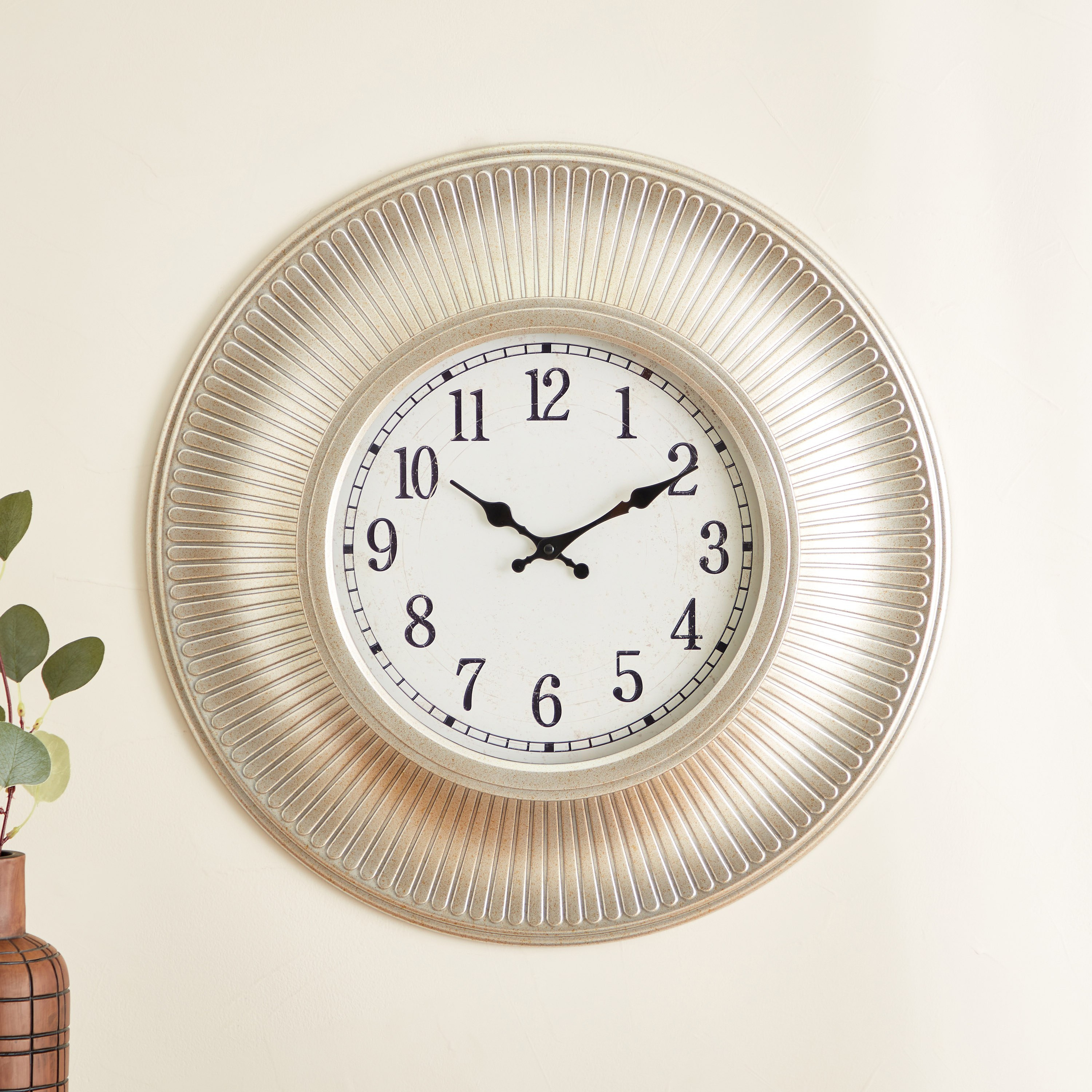 ساعة حائط من دلفين - 56x5 سم-hbxdiningroom-decorandaccessories-clocks-image-1