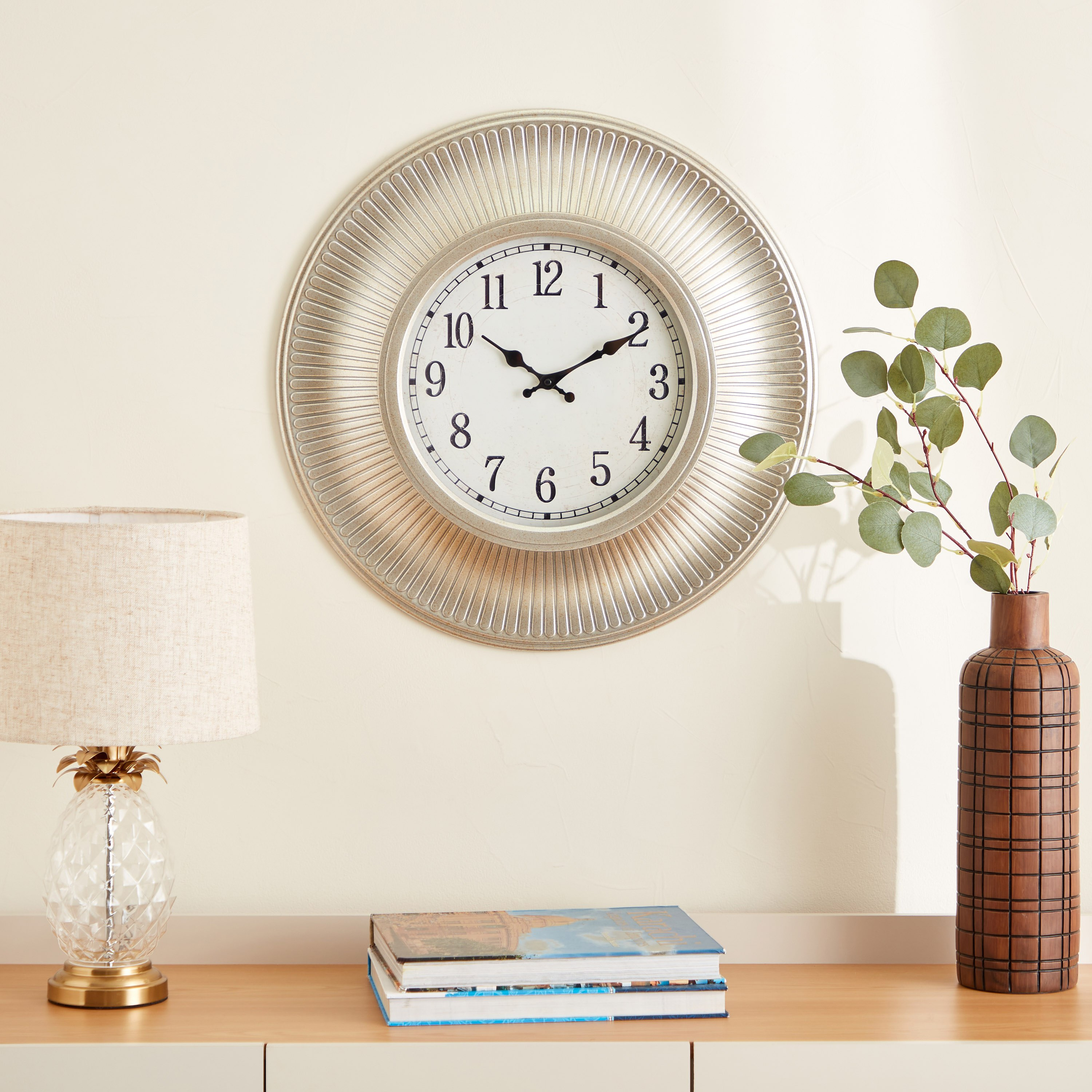 ساعة حائط من دلفين - 56x5 سم-hbxdiningroom-decorandaccessories-clocks-image-4