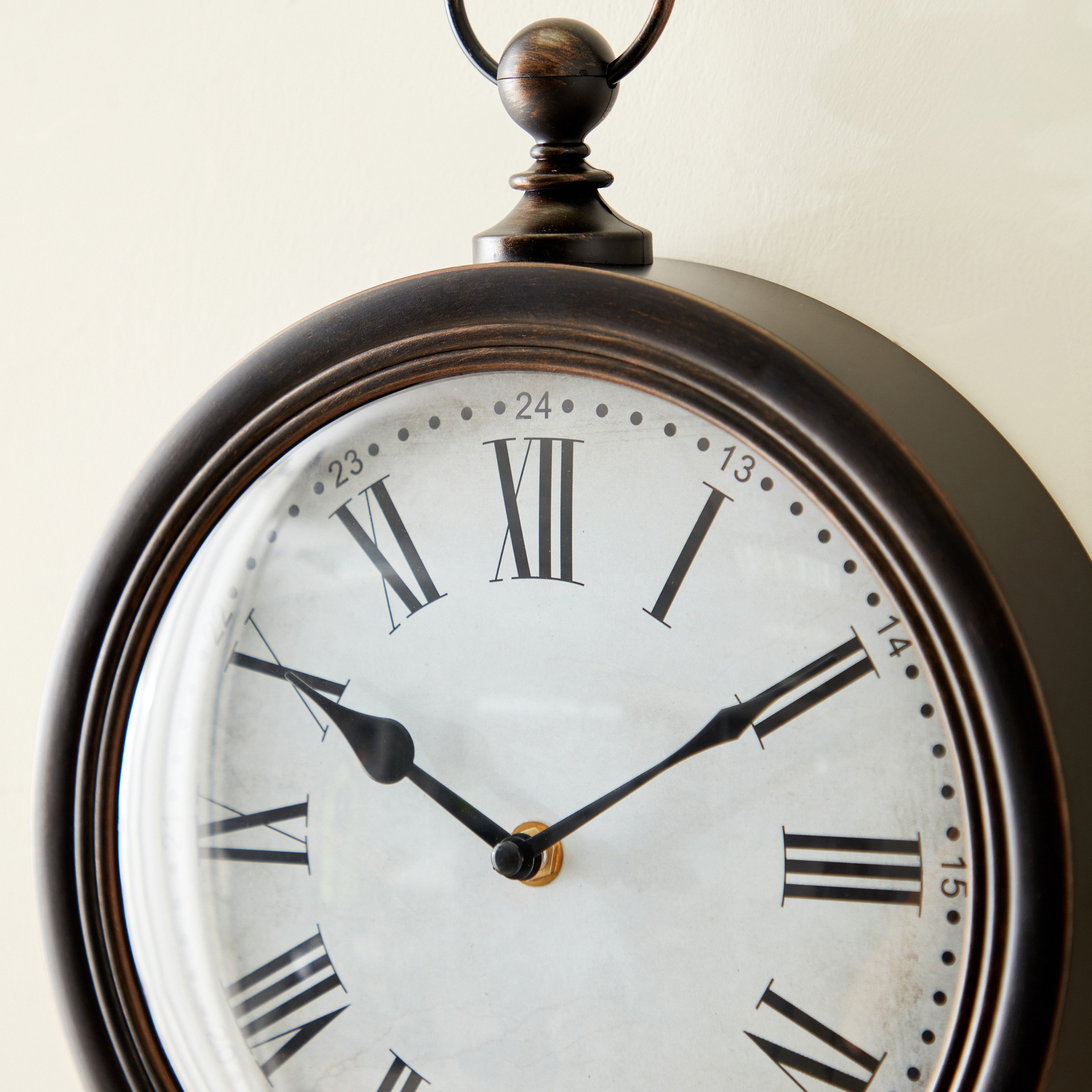 ساعة حائط برقاص من دلفين - 25.4x5.8x55.5 سم-hbxdiningroom-decorandaccessories-clocks-image-3